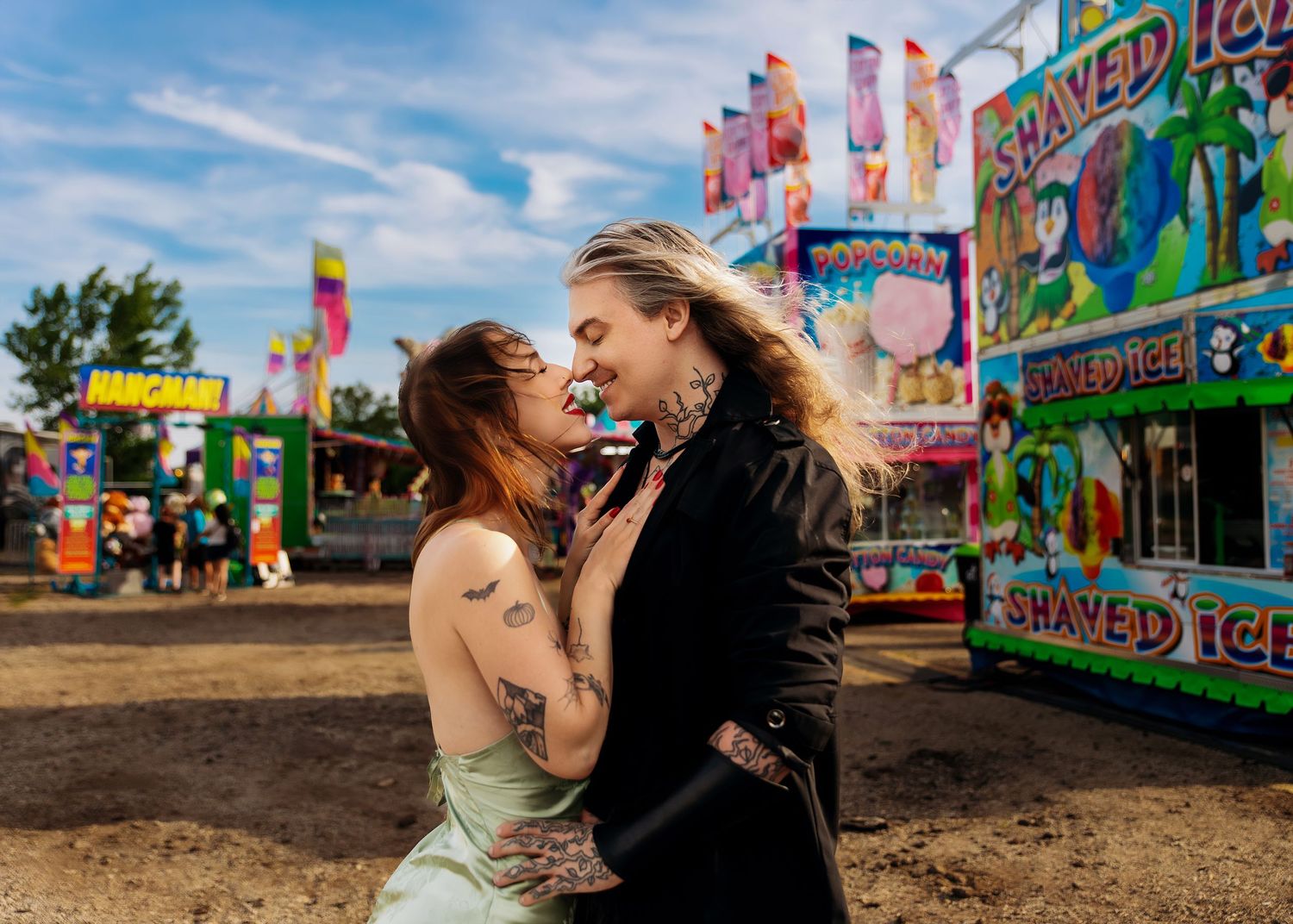 Carnival Couples Session in Washington, IL