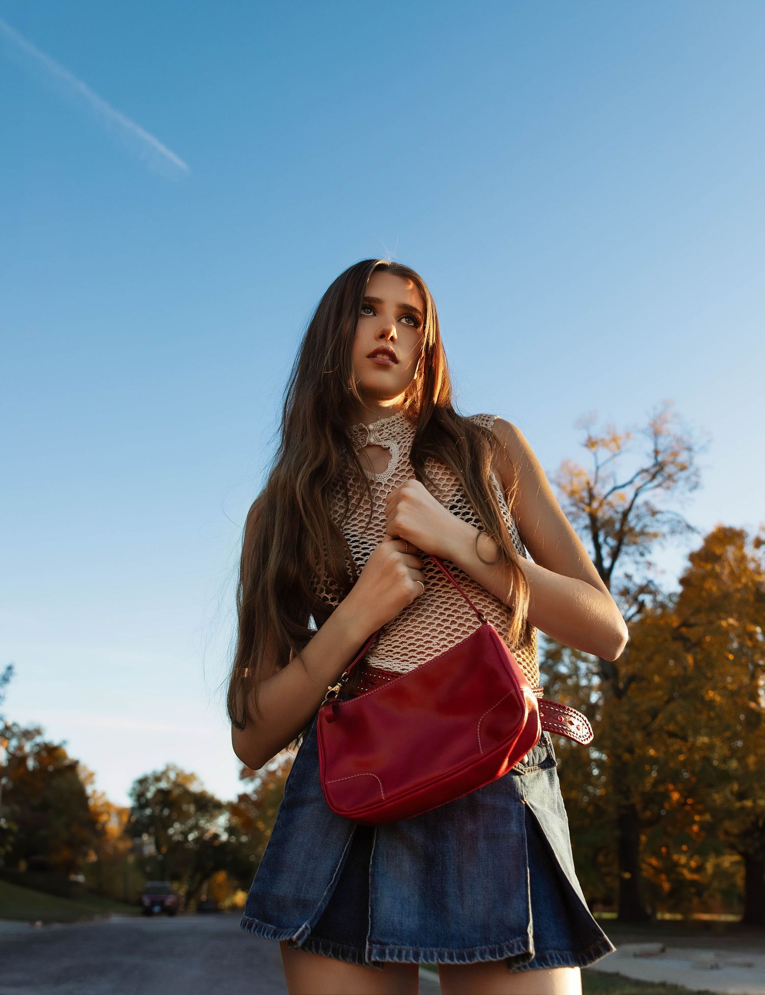 Fall portrait session in Central, IL