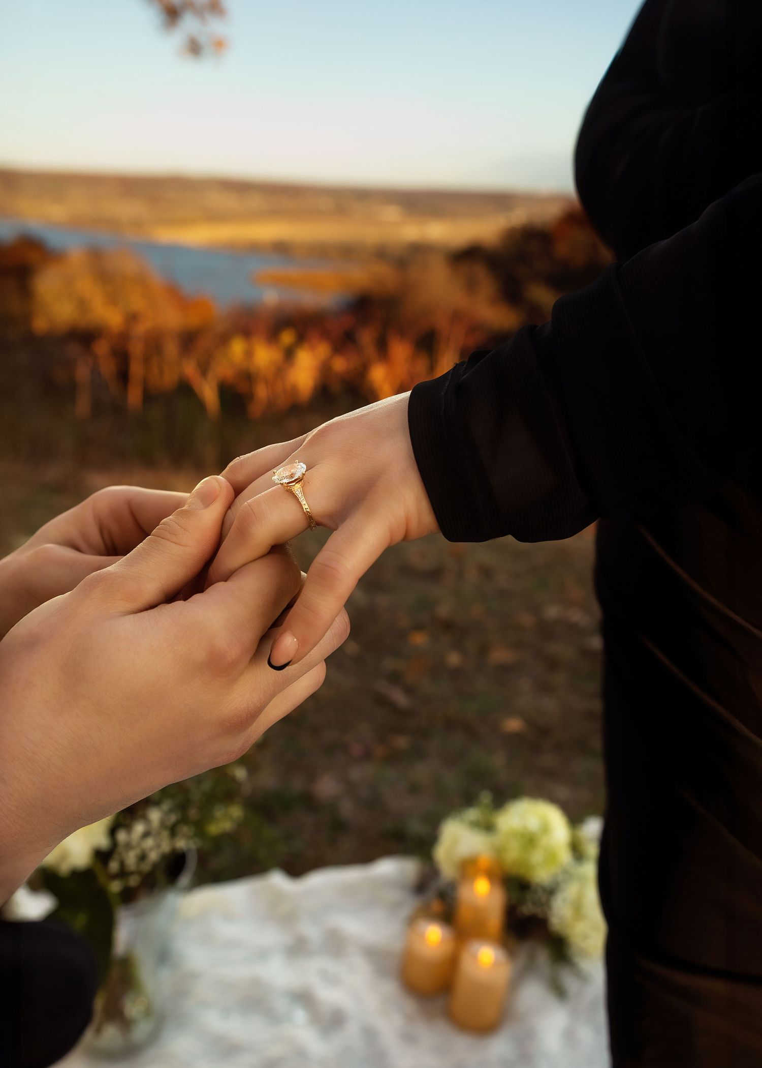 Proposal photo on Grandview Drive in Peoria, IL