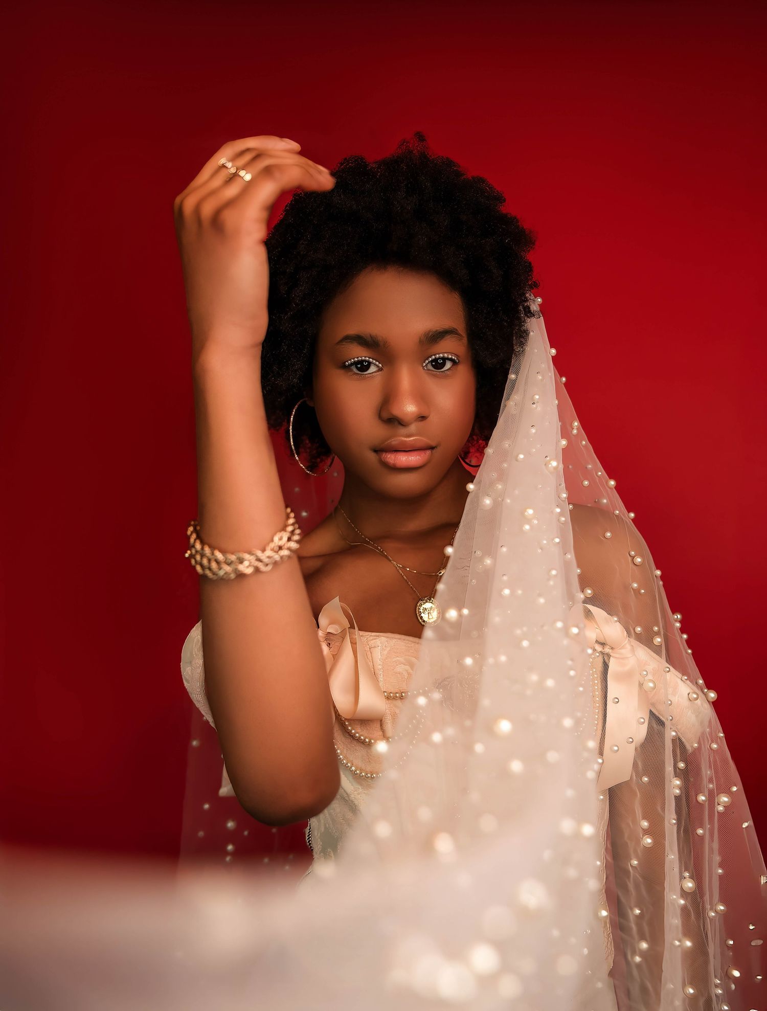 Bridal Portrait in-studio in Peoria, IL