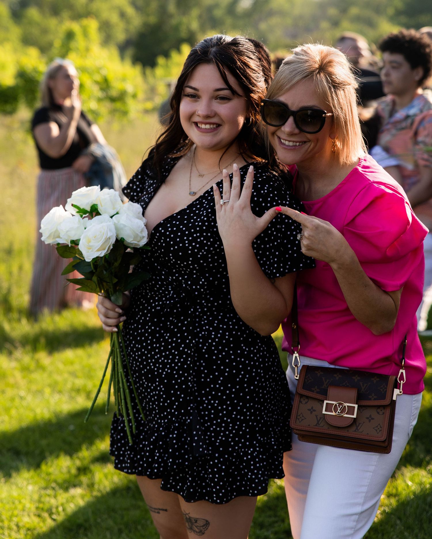 Proposal photography at Donovan Park in Peoria, IL