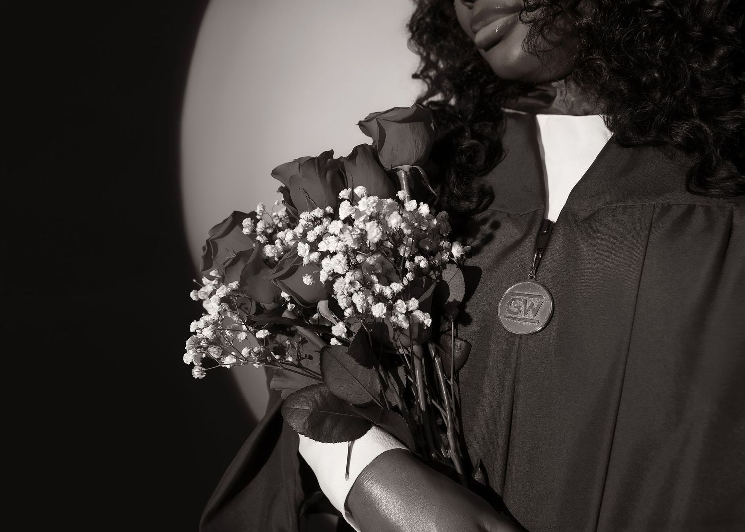 In-studio graduation session in Peoria, IL