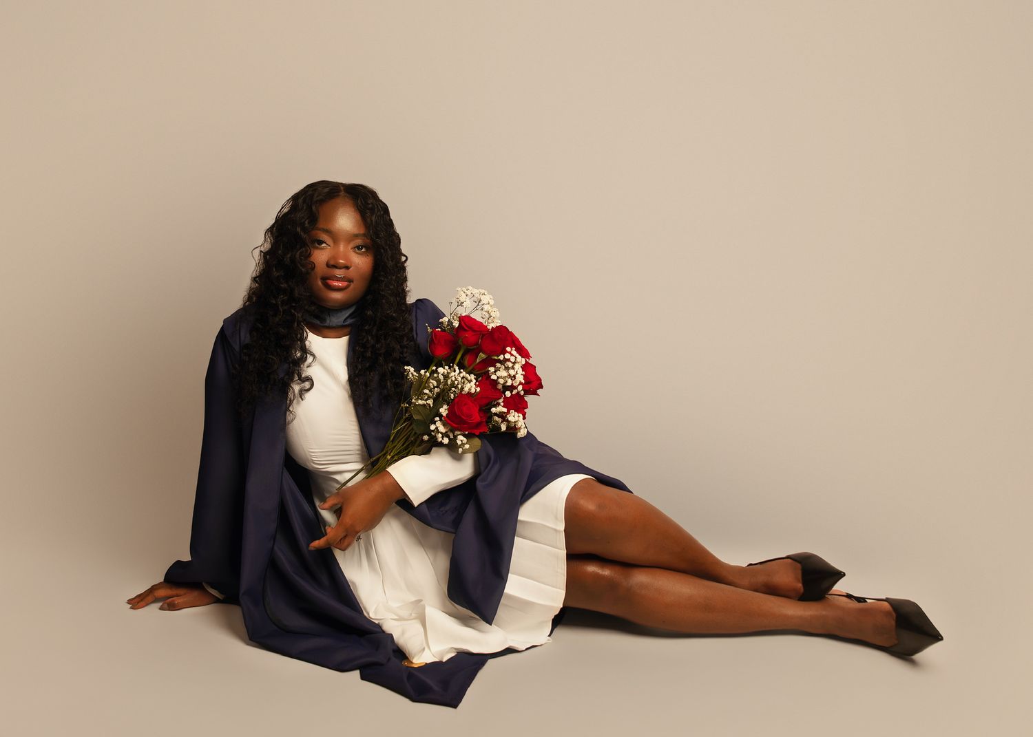 In-studio portrait session in Central Illinois