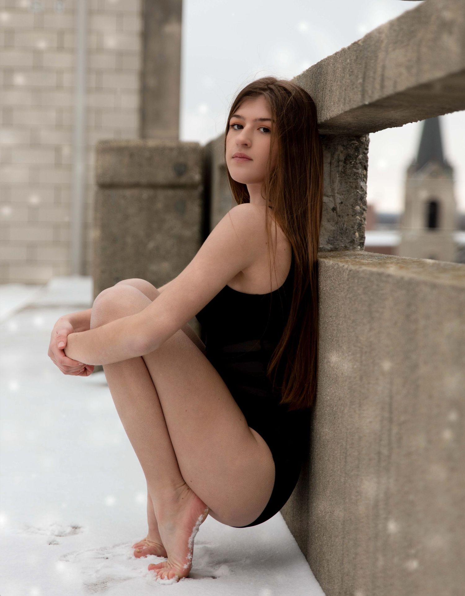 Winter dance photography in Peoria, IL