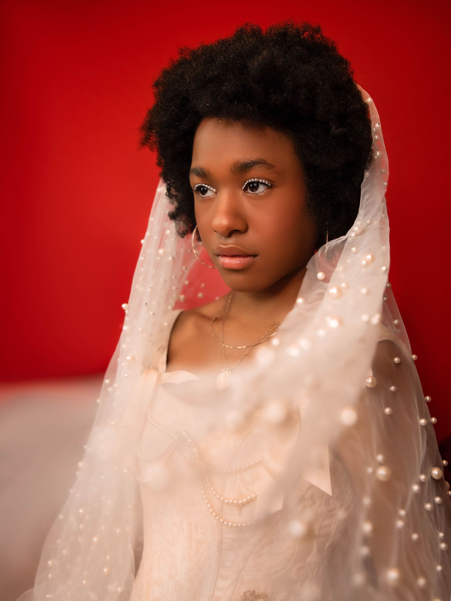 Bridal Portrait in-studio in Peoria, IL