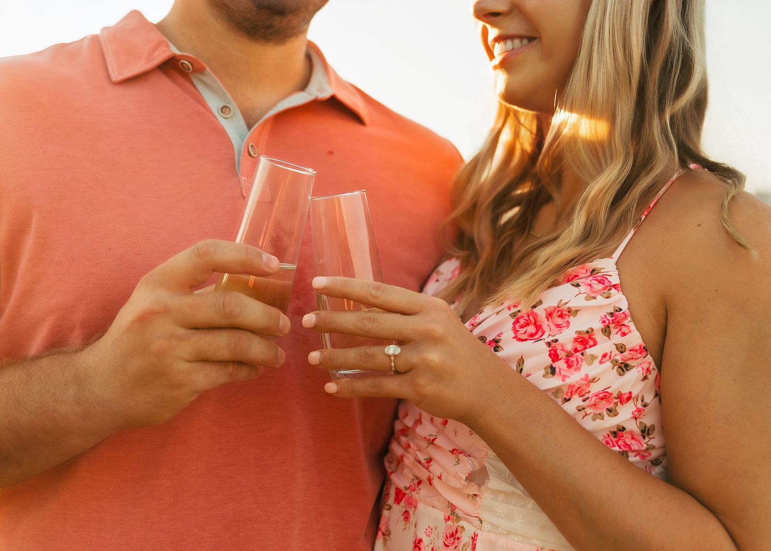 Couples Engagement Portraits at Northerly Island in Chicago IL