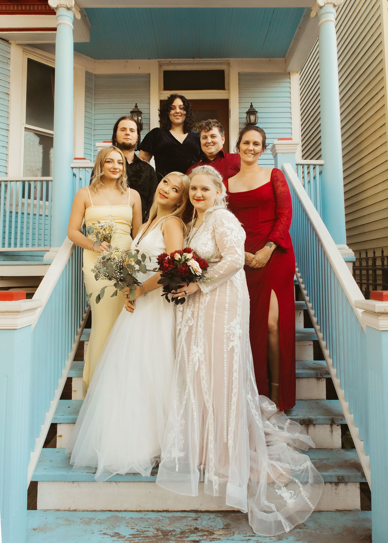 Wedding photography with bridal party in Chicago, IL