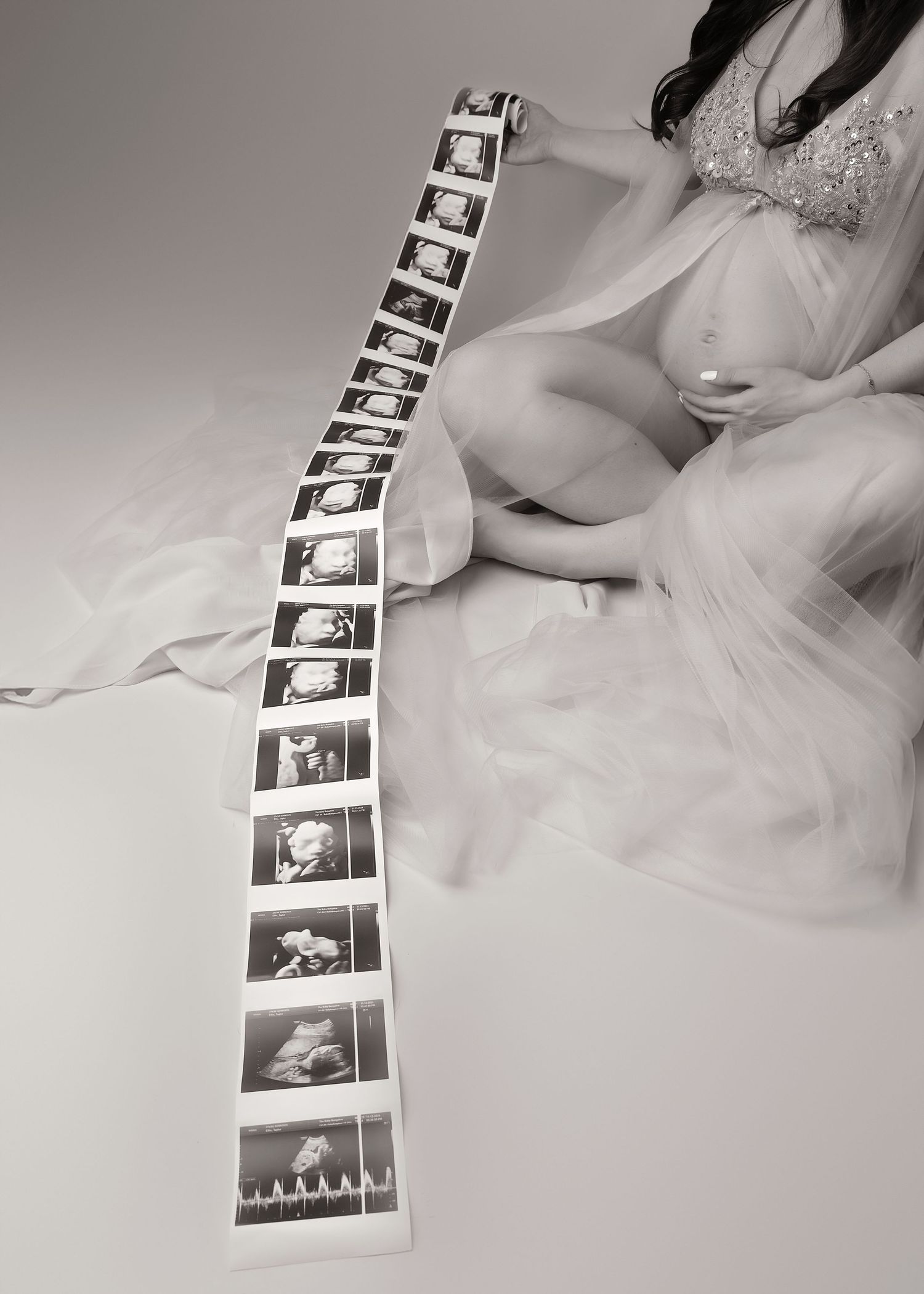 In-studio maternity session in Peoria, IL