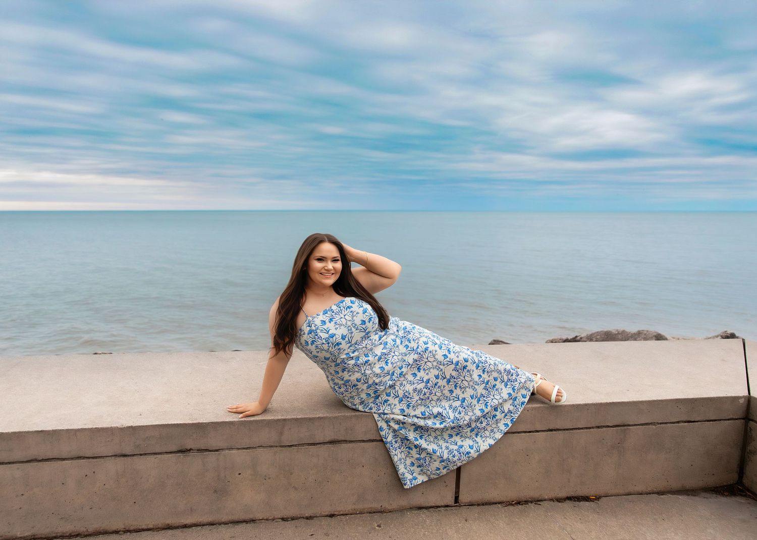 Senior Photoshoot at Loyola University in Chicago IL