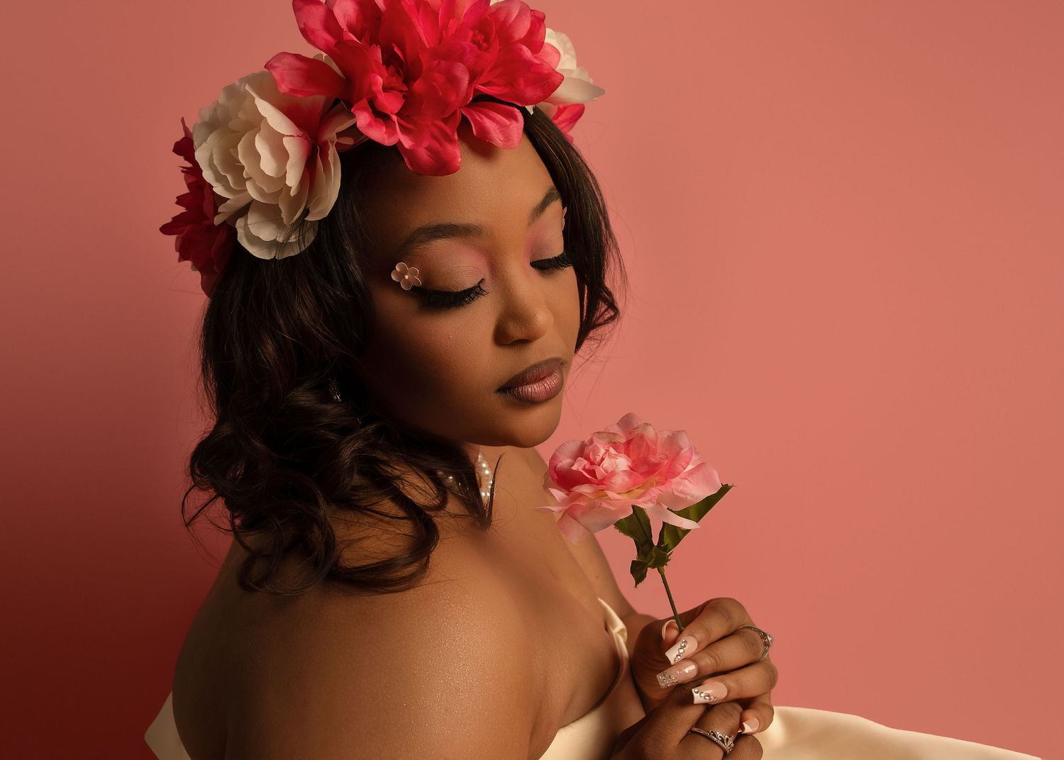 Creative in-studio portrait session in Peoria, IL