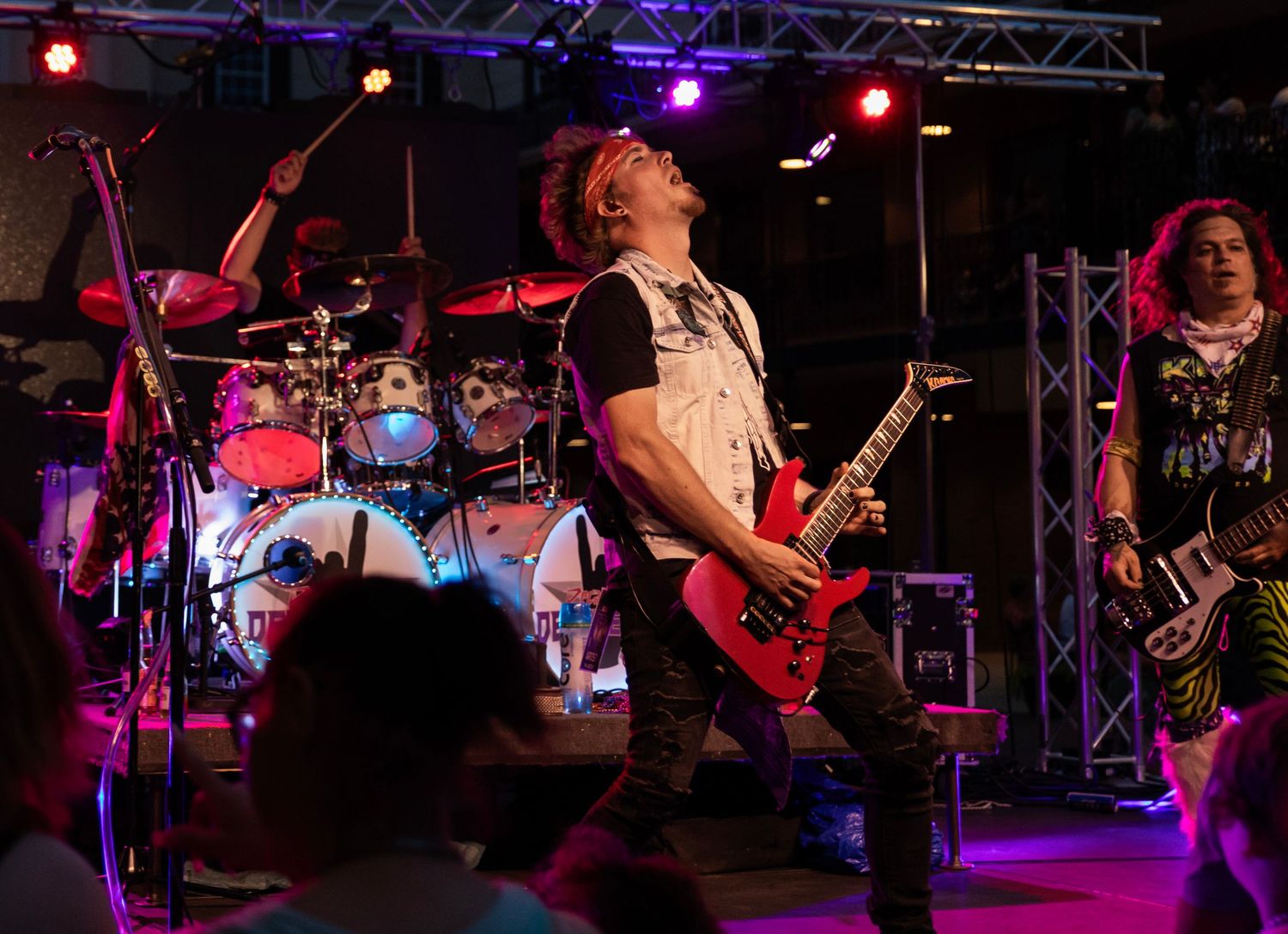 Rock band event photography in Peoria Heights, IL