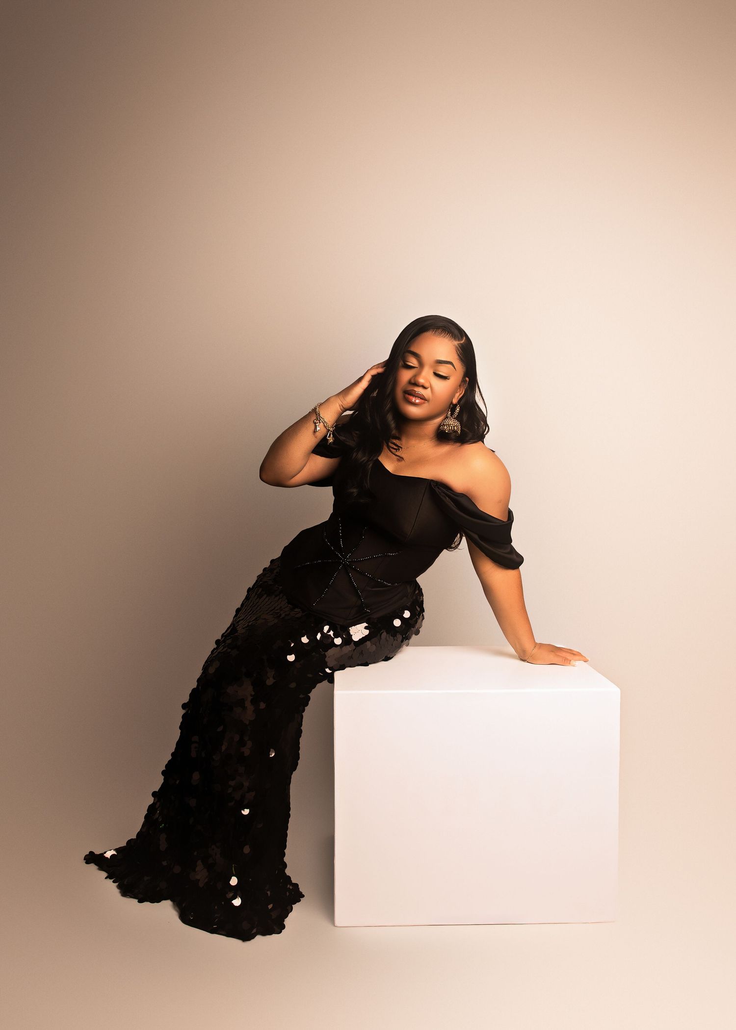 Birthday Portrait Session in-studio in Peoria, IL