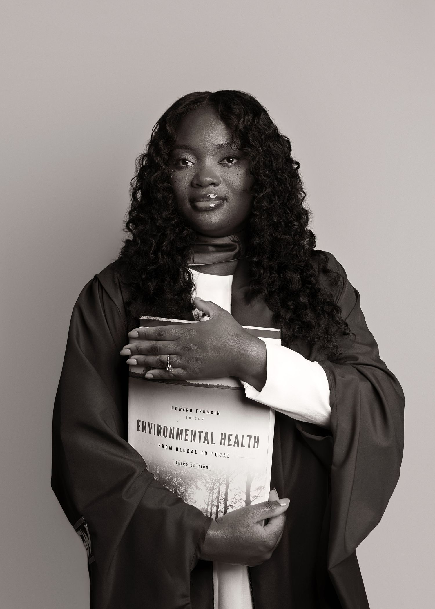 In-studio graduation session in Peoria, IL