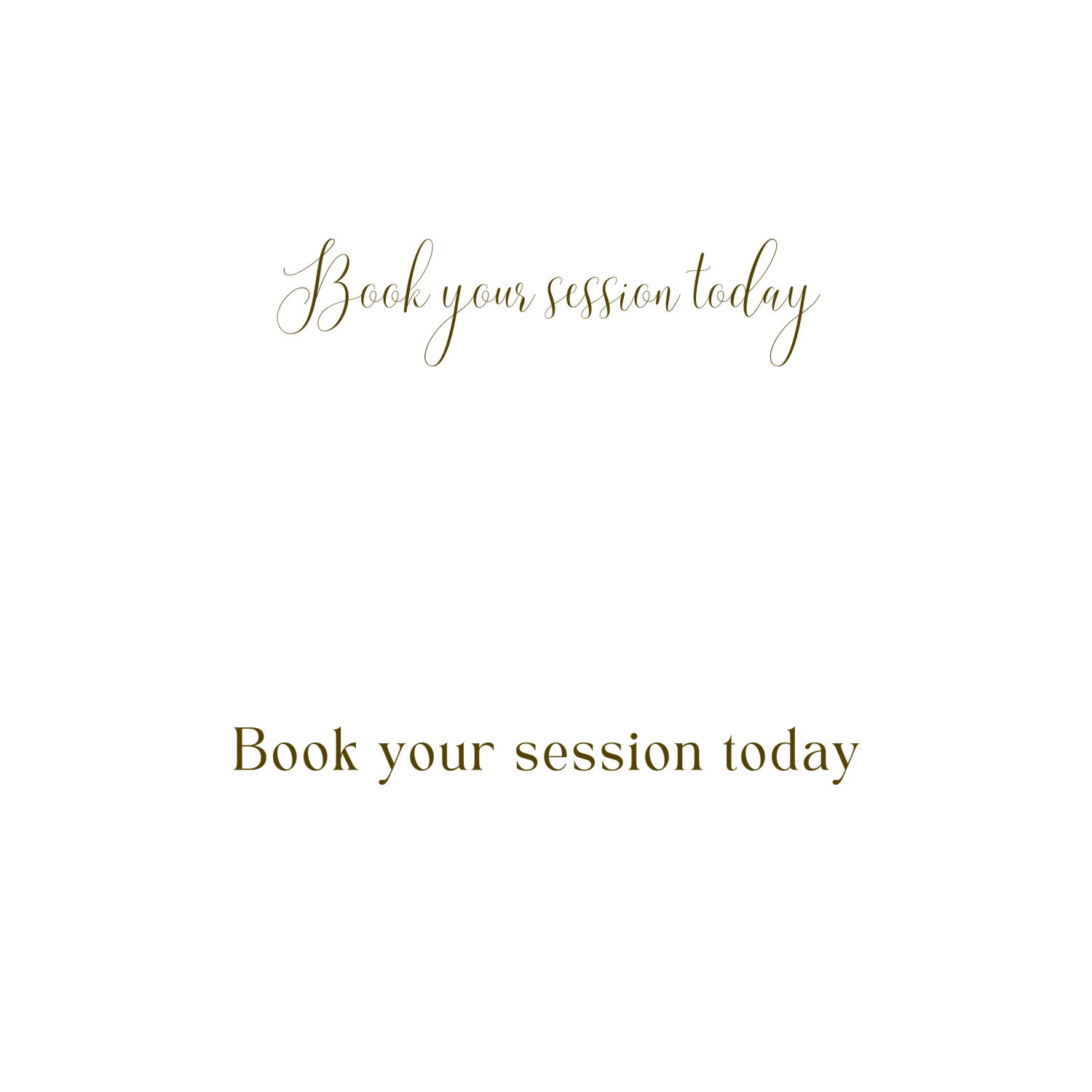 Book your session today