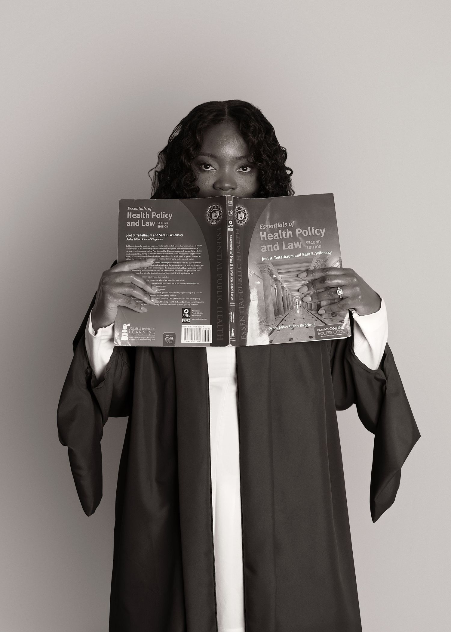 In-studio graduation session in Peoria, IL