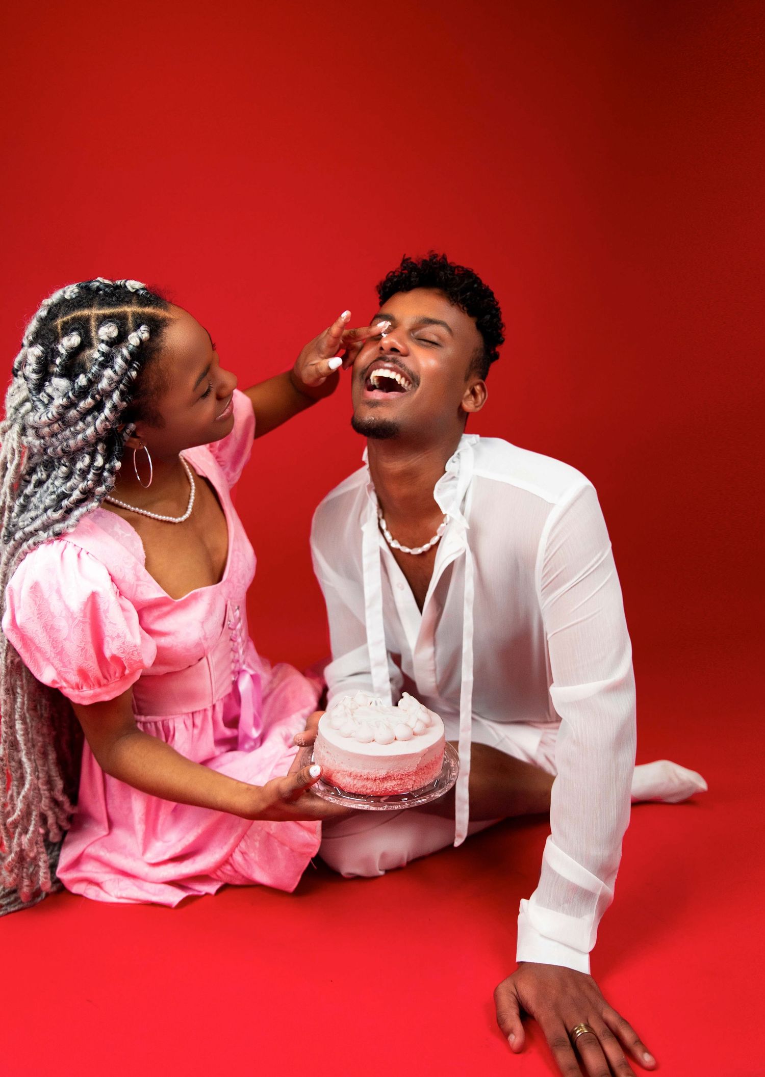 Couples Portrait in studio in Peoria, IL