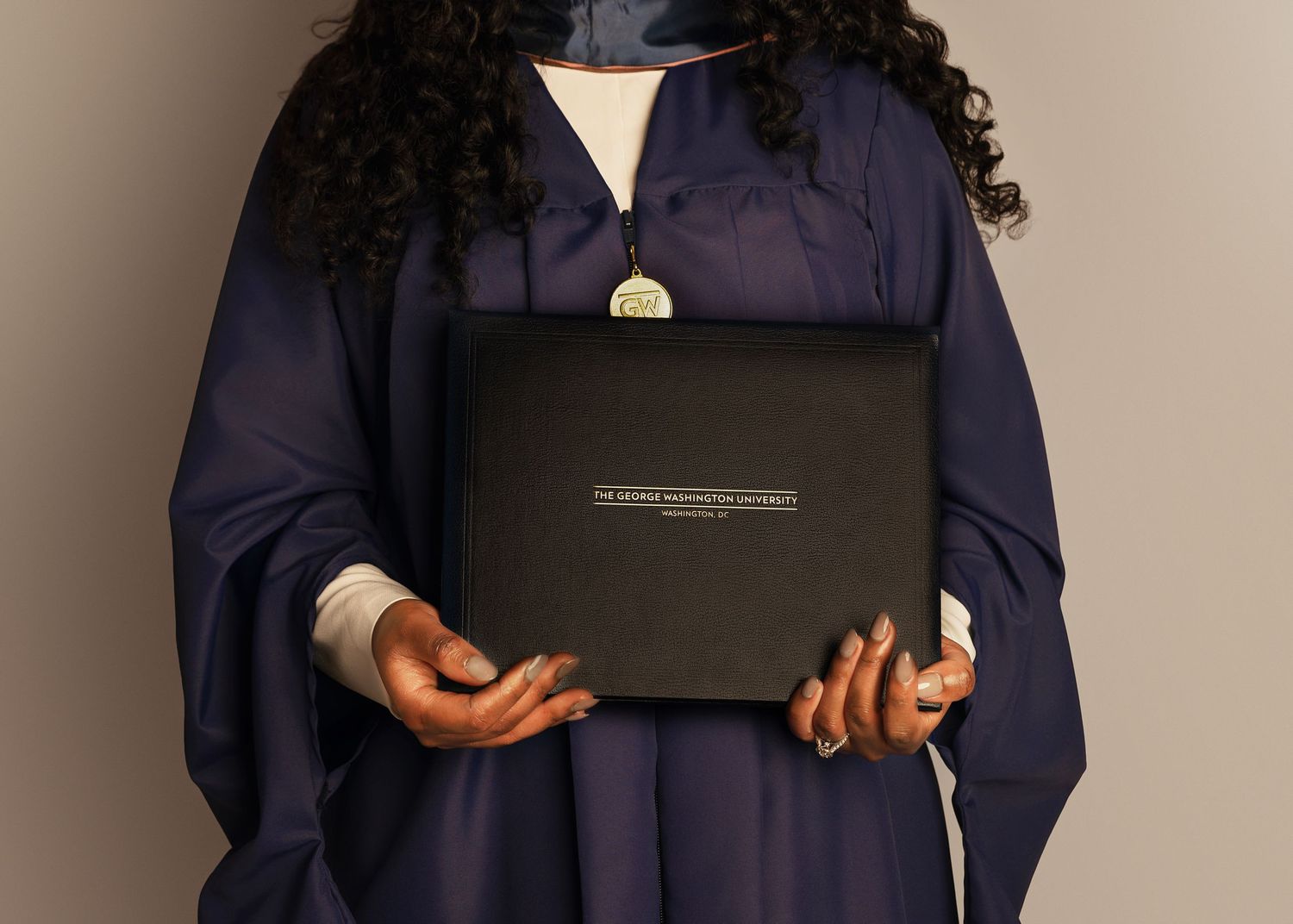 In-studio graduation session in Peoria, IL