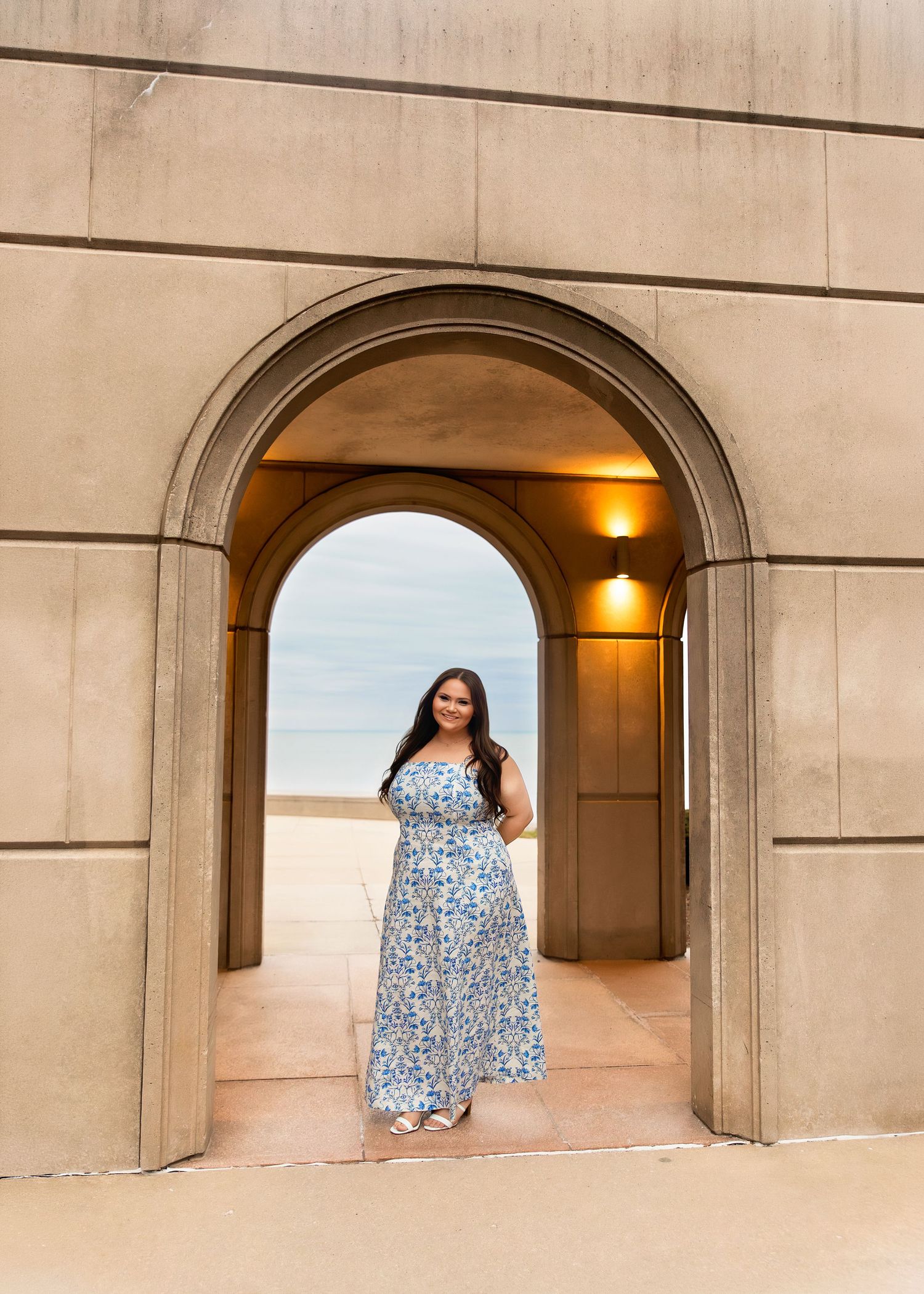 Senior Photoshoot at Loyola University in Chicago IL