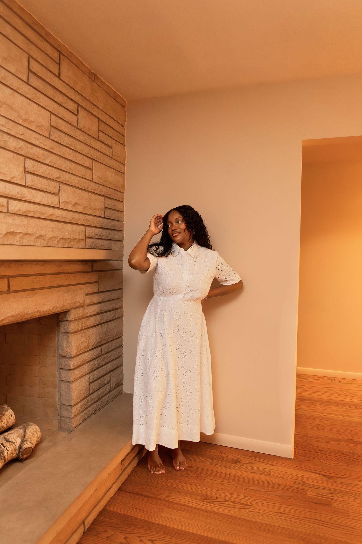 In-home portrait session in peoria, IL