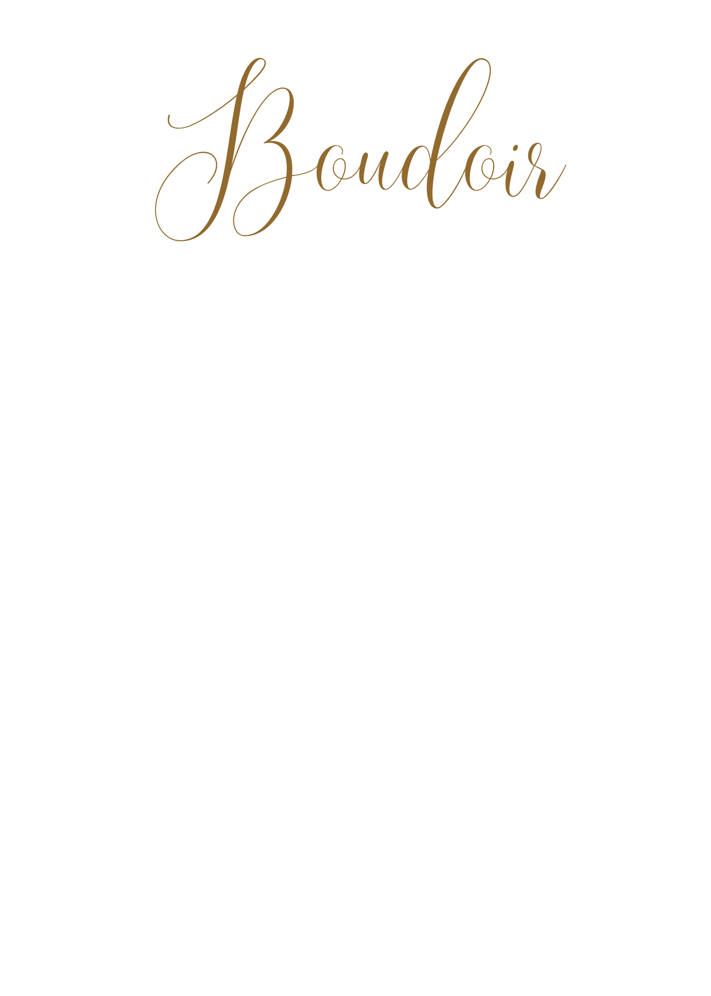 boudoir