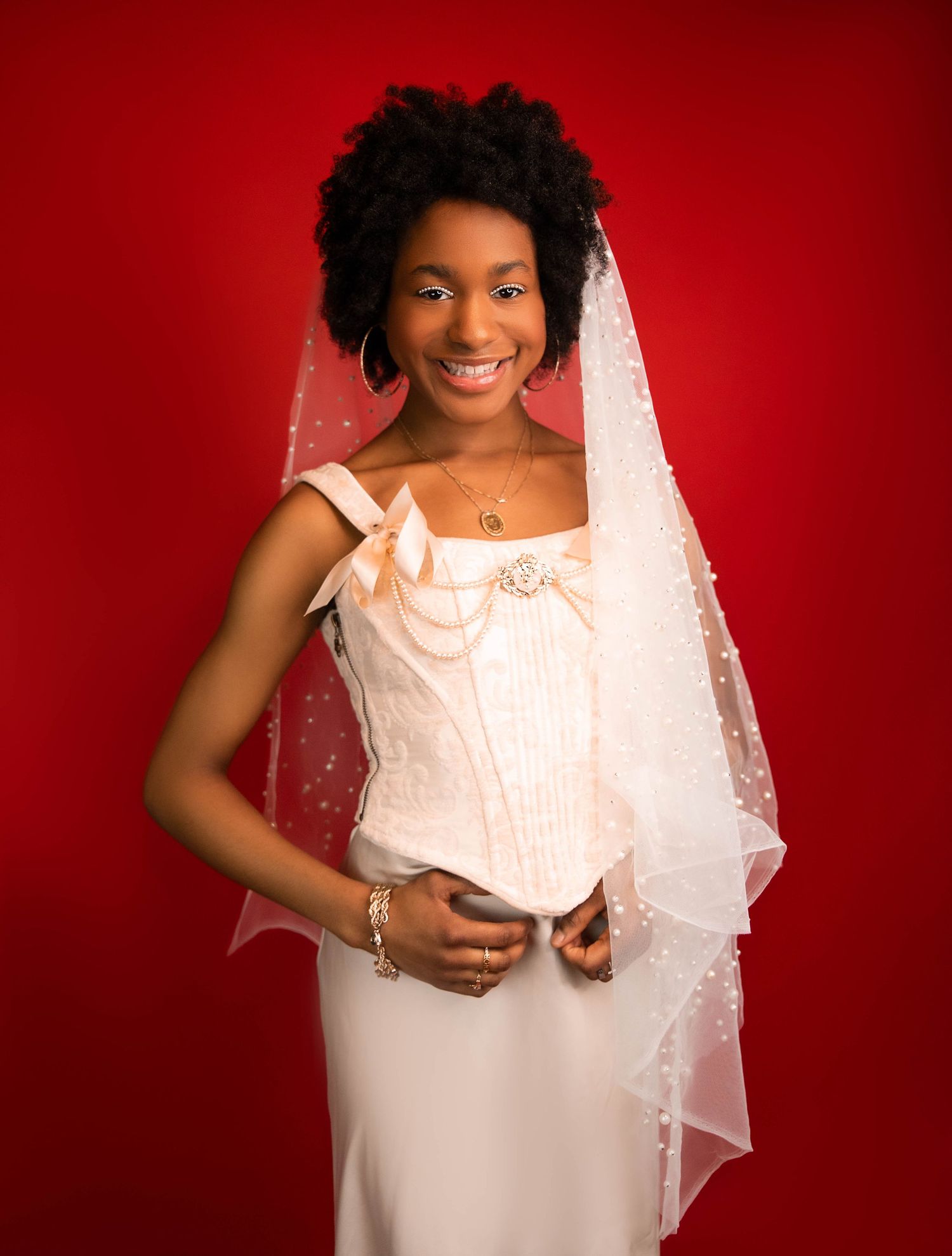Bridal Portrait in-studio in Peoria, IL