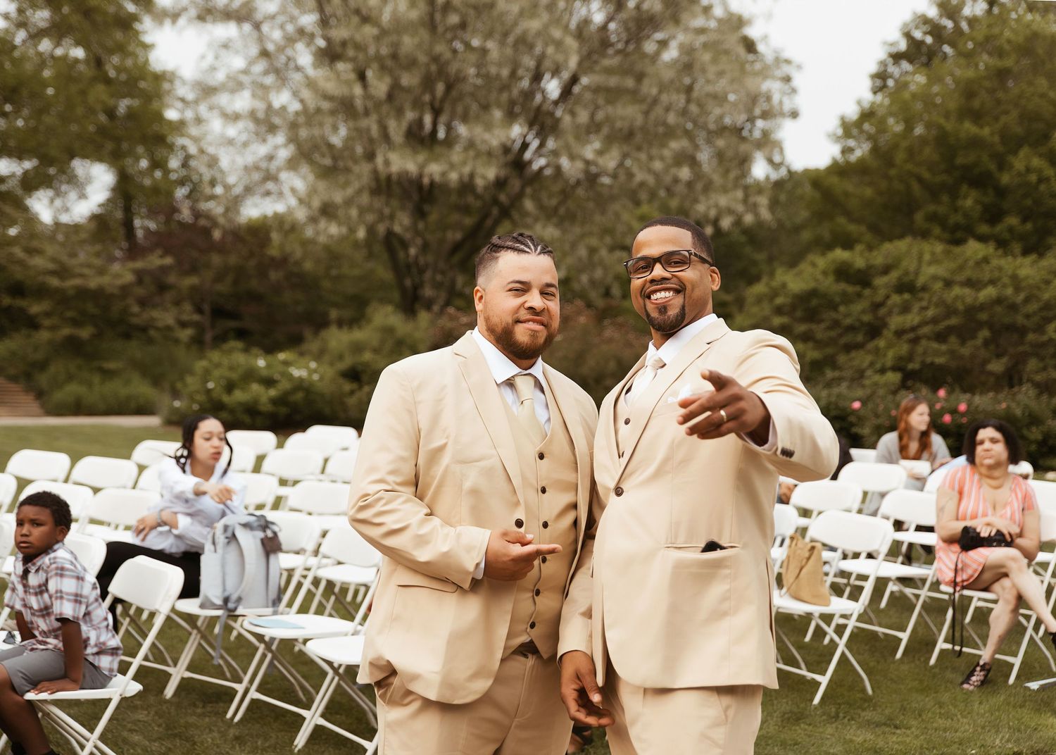 Wedding photography at Glen Oak in Peoria, IL