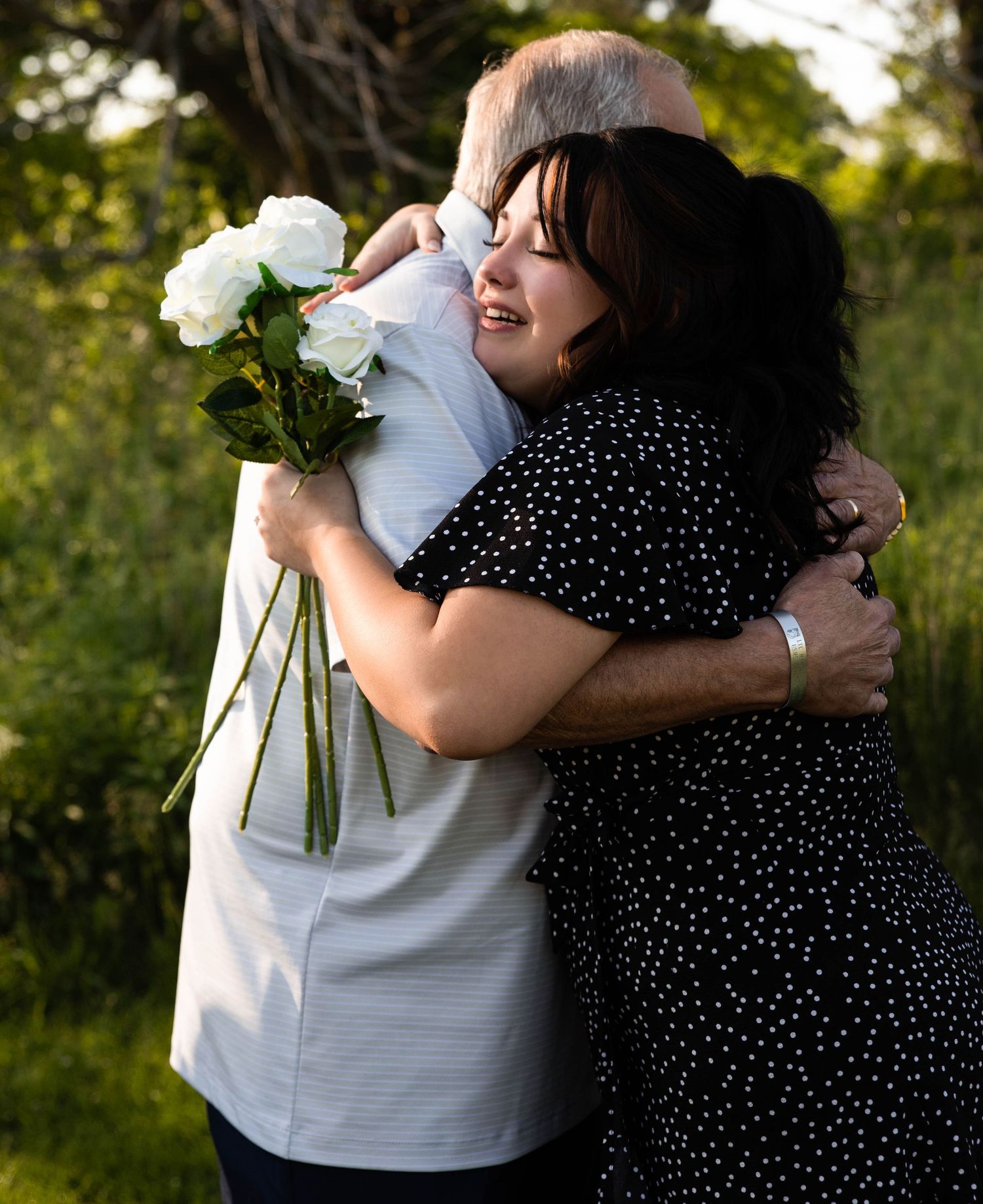 Proposal photography at Donovan Park in Peoria, IL