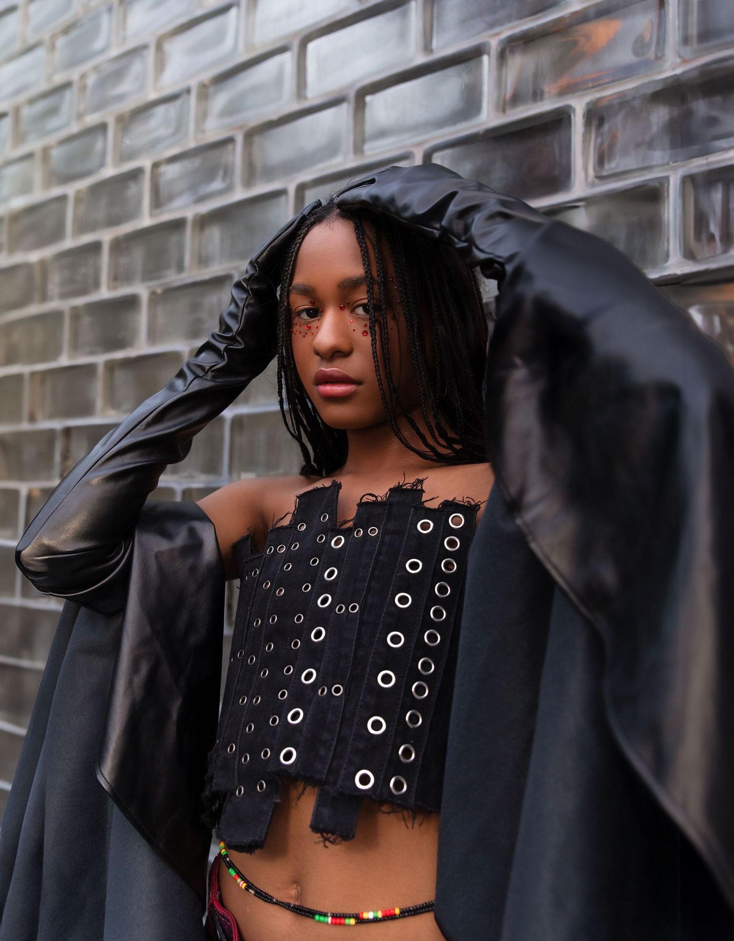 Creative Portrait Photoshoot at Millennium park in Chicago