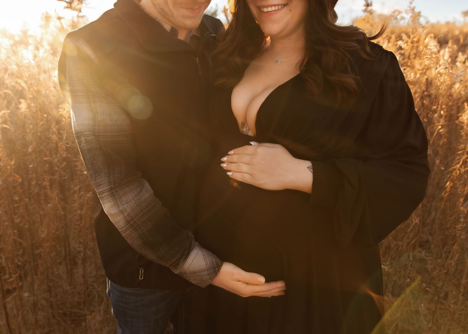 Fall maternity session at Donovan Park in Peoria, IL