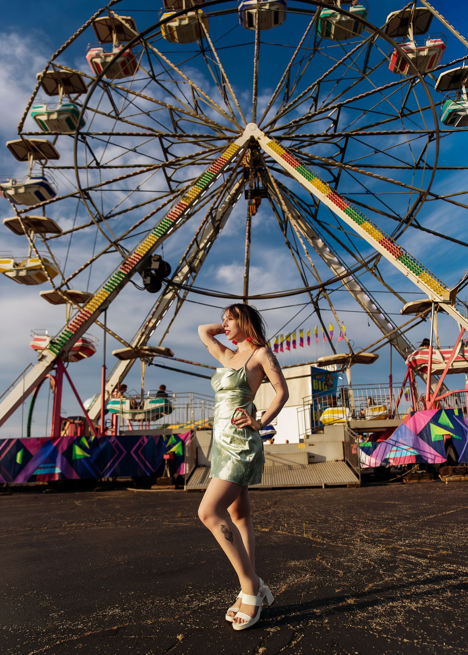 Carnival Portrait Session in Washington, IL