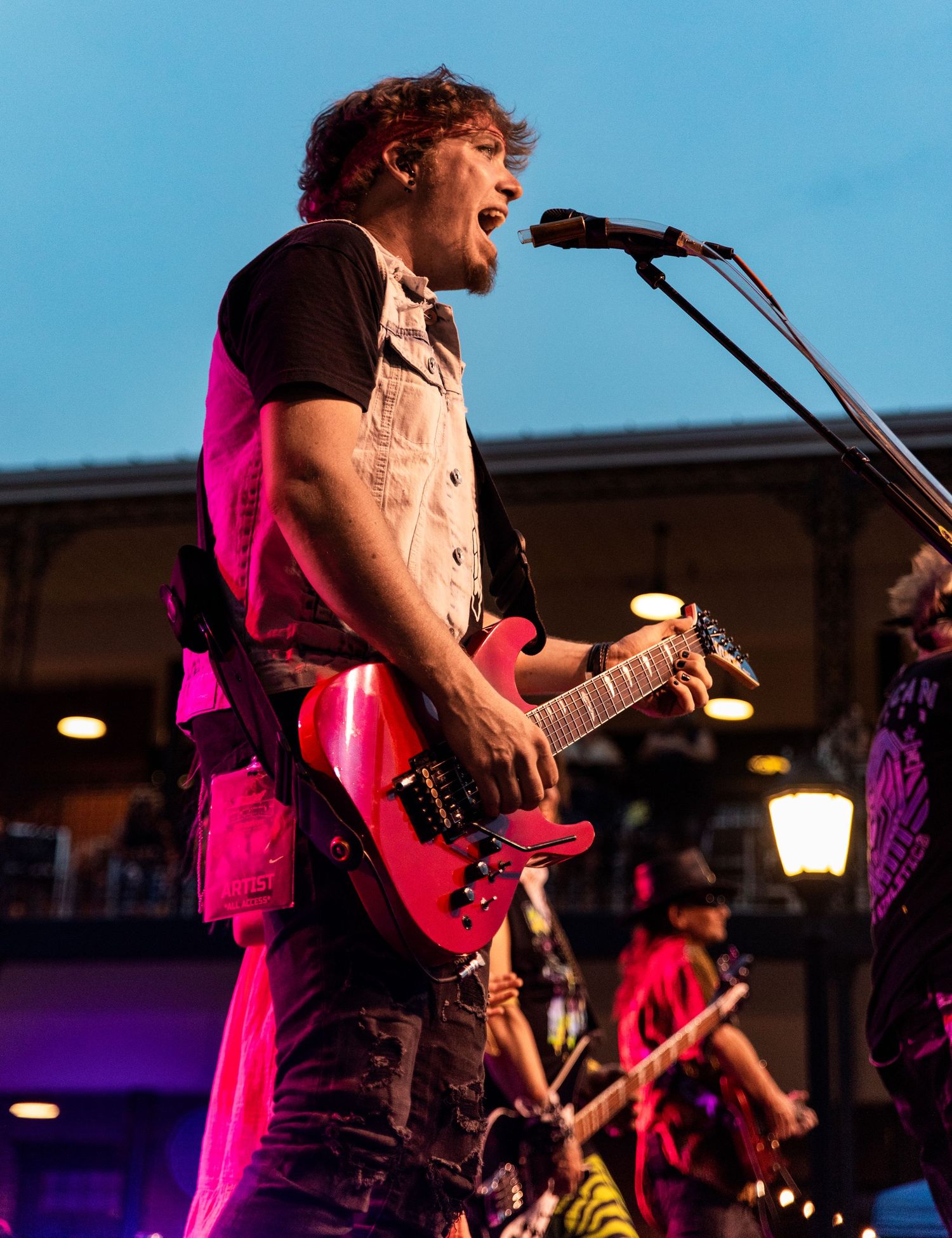 Rock band event photography in Peoria Heights, IL
