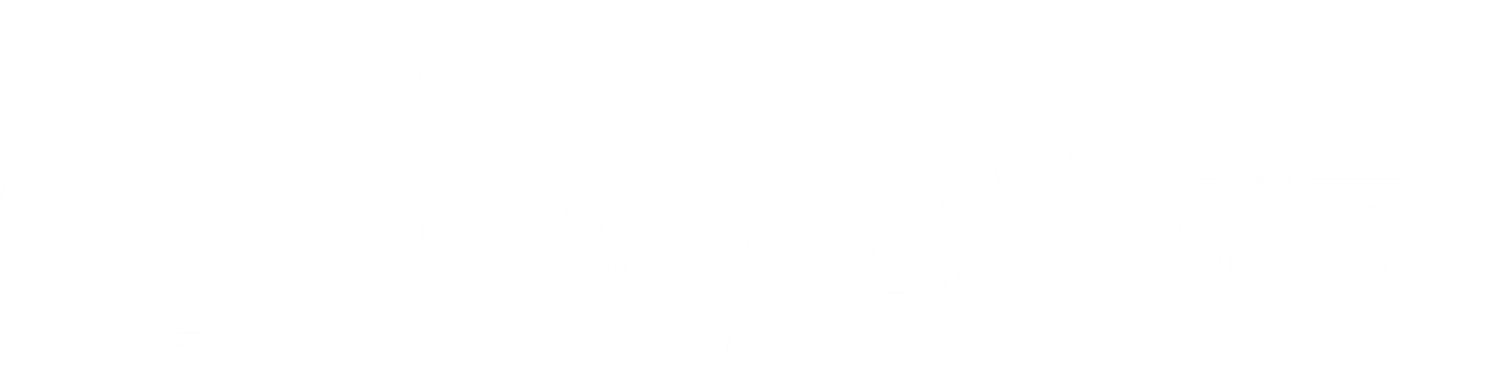 Simple white text logo design with minimalist clean typography.