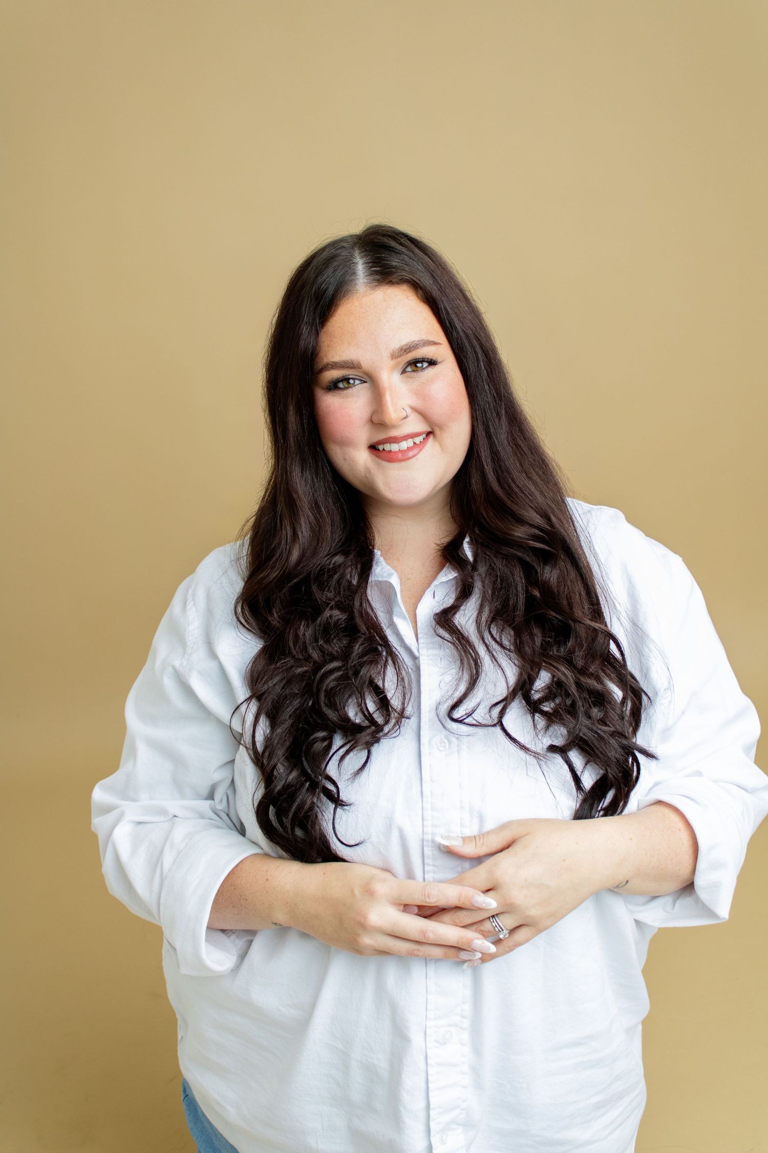 Photo taken by OKC Family Photographer Bethany Lyn Photography. OKC Headshot Photographer.
