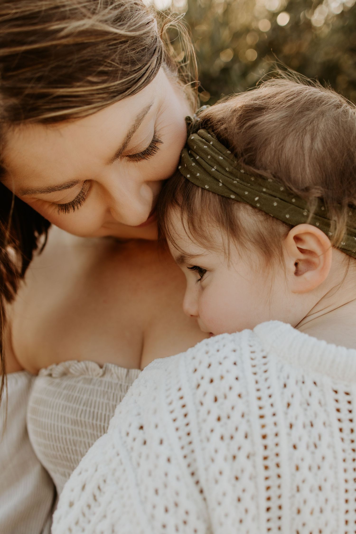 Family photography Adelaide - Mother and daughter portrait at sunset in Maslin Beach