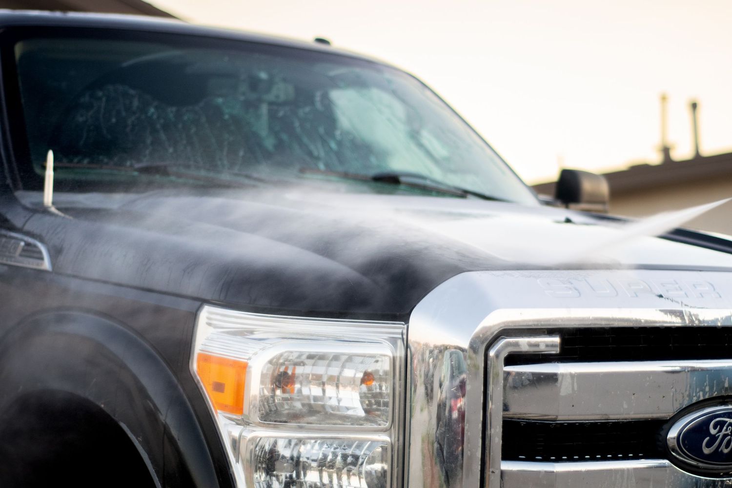 detailing service hand car wash and dry glove mit truck soap suds ford super duty f-250 el paso tx texas apex autoworks power wash