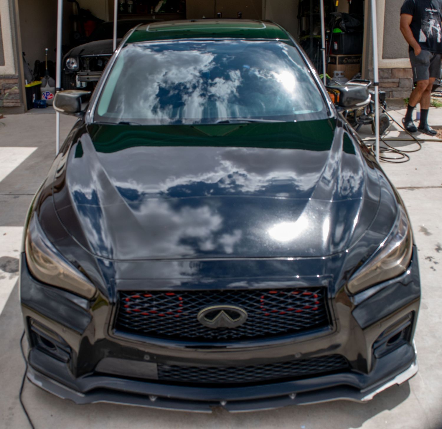 detailing service hand car wash and dry glove mit infiniti el paso tx texas apex autoworks power wash clay bar ceramic coating wax