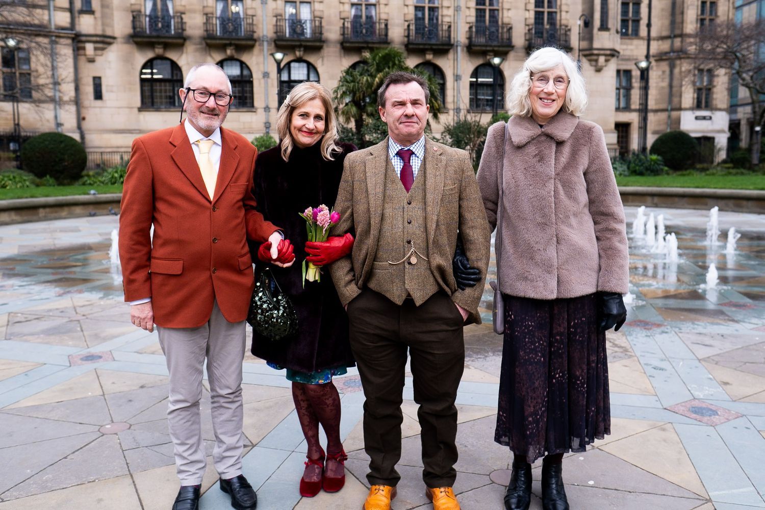 a couple having a wedding photoshoot in Sheffield shot by chesterfield wedding photographer 21 photography