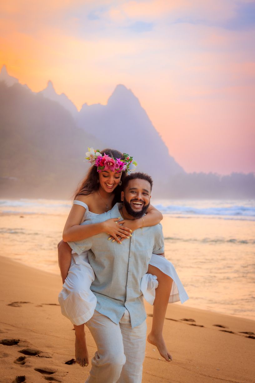 Hanalei, Kaua'i Couples Photographer