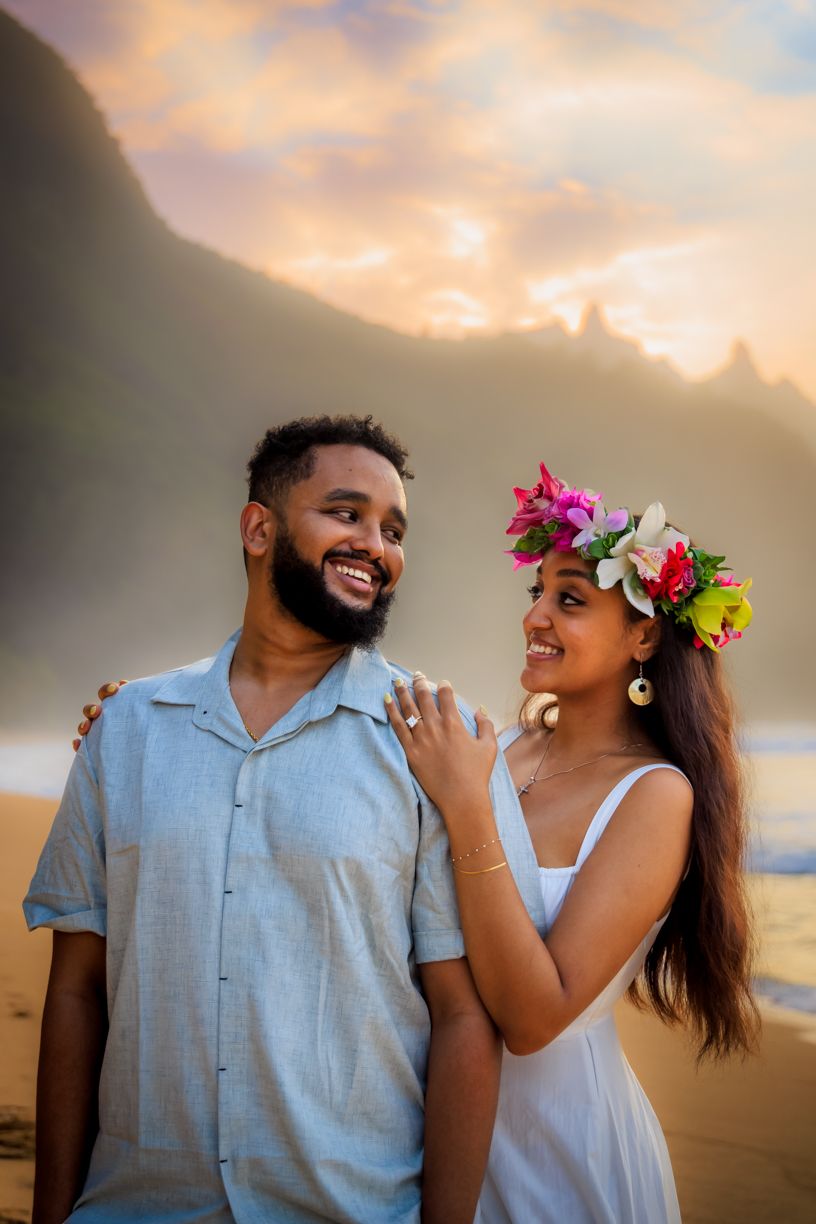 Hanalei, Kaua'i Couples Photographer
