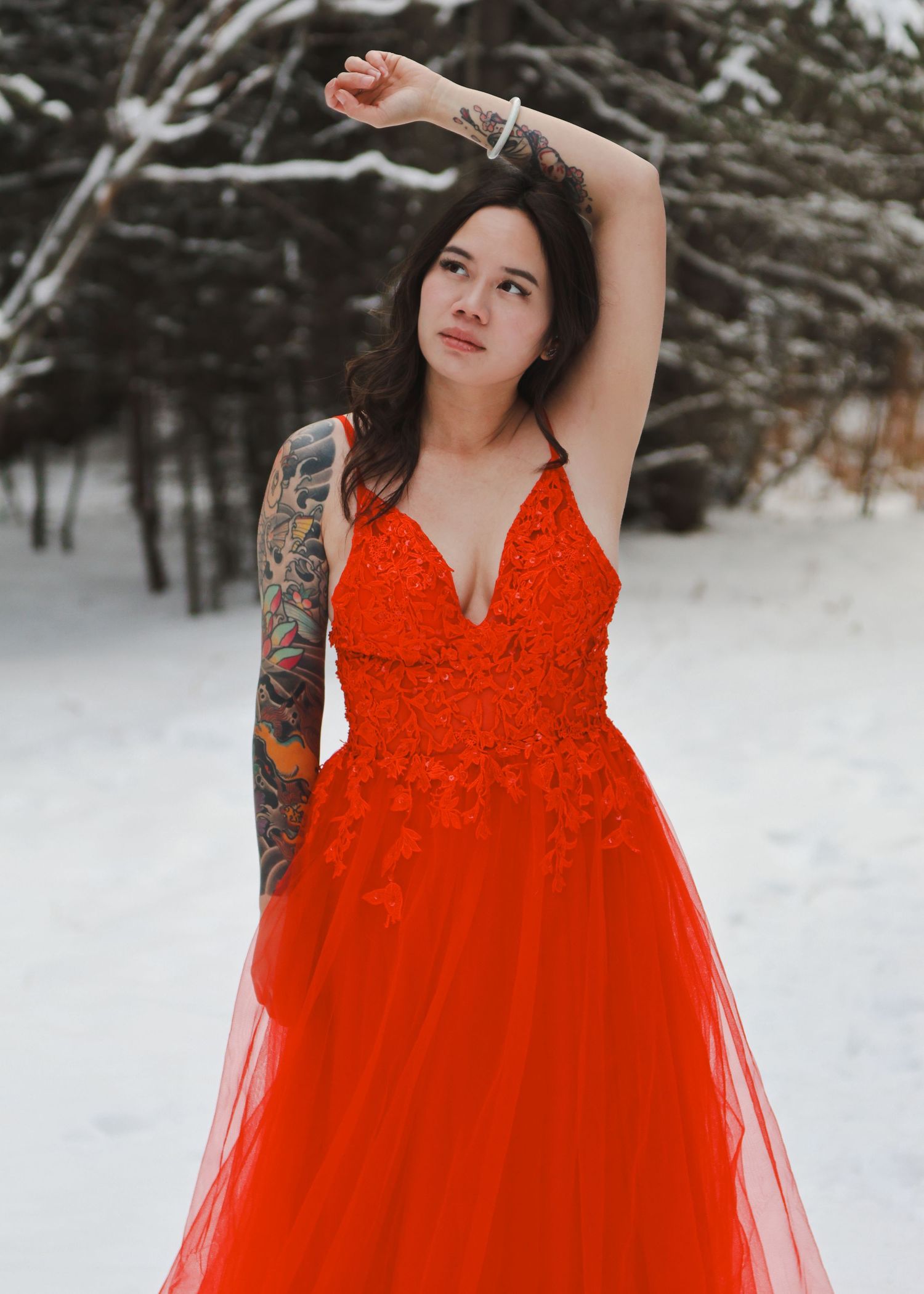 Creative modeling photo session Edmonton