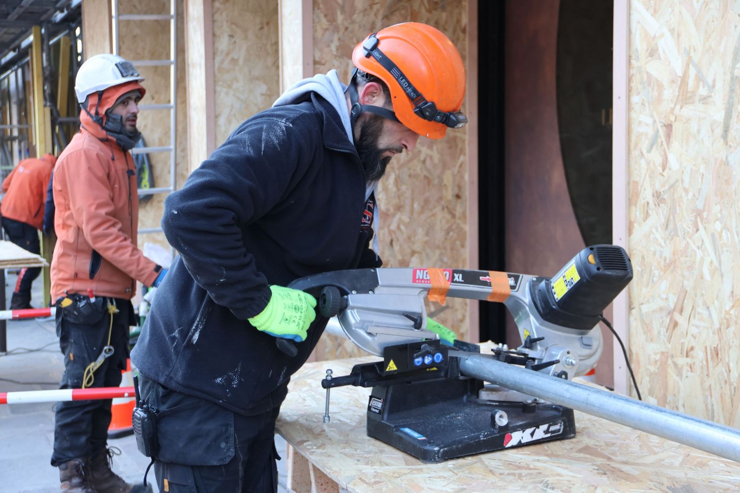 Photographie professionnelle reportage chantier