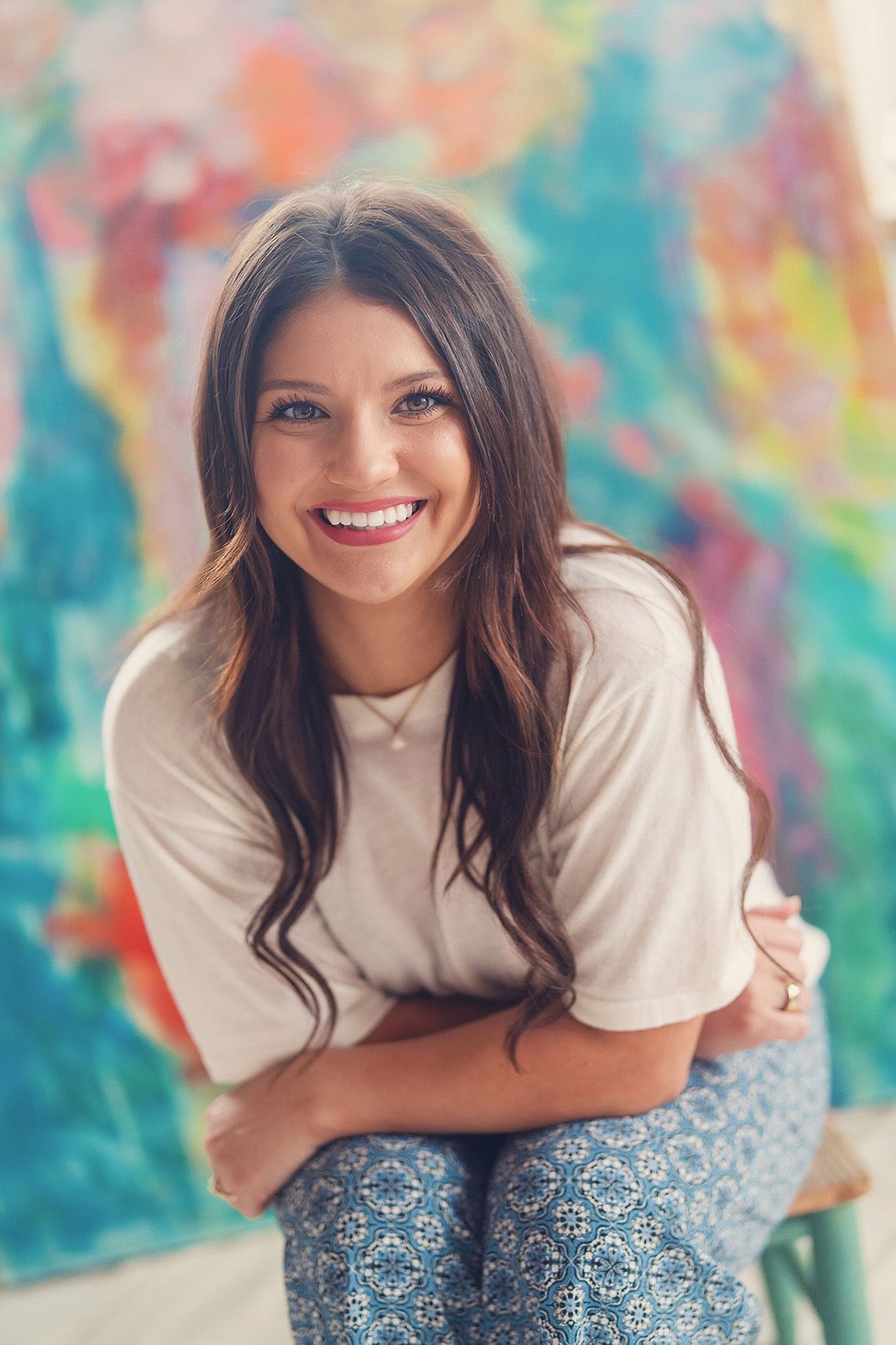 Creative headshot of woman