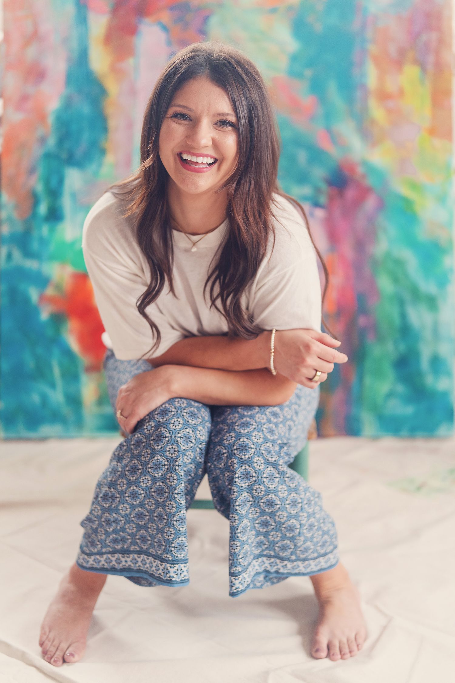 Creative headshot of woman