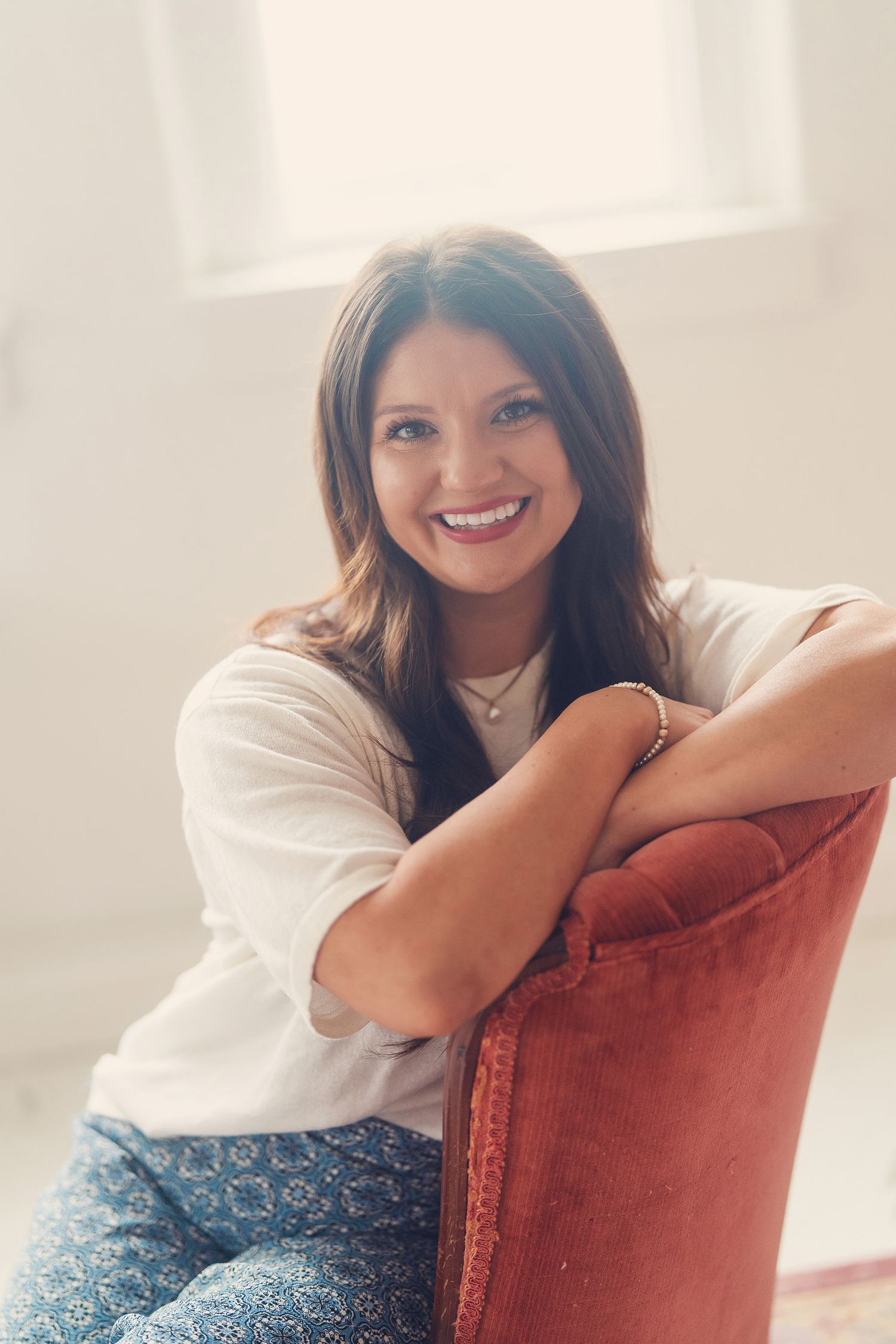 Creative headshot of woman