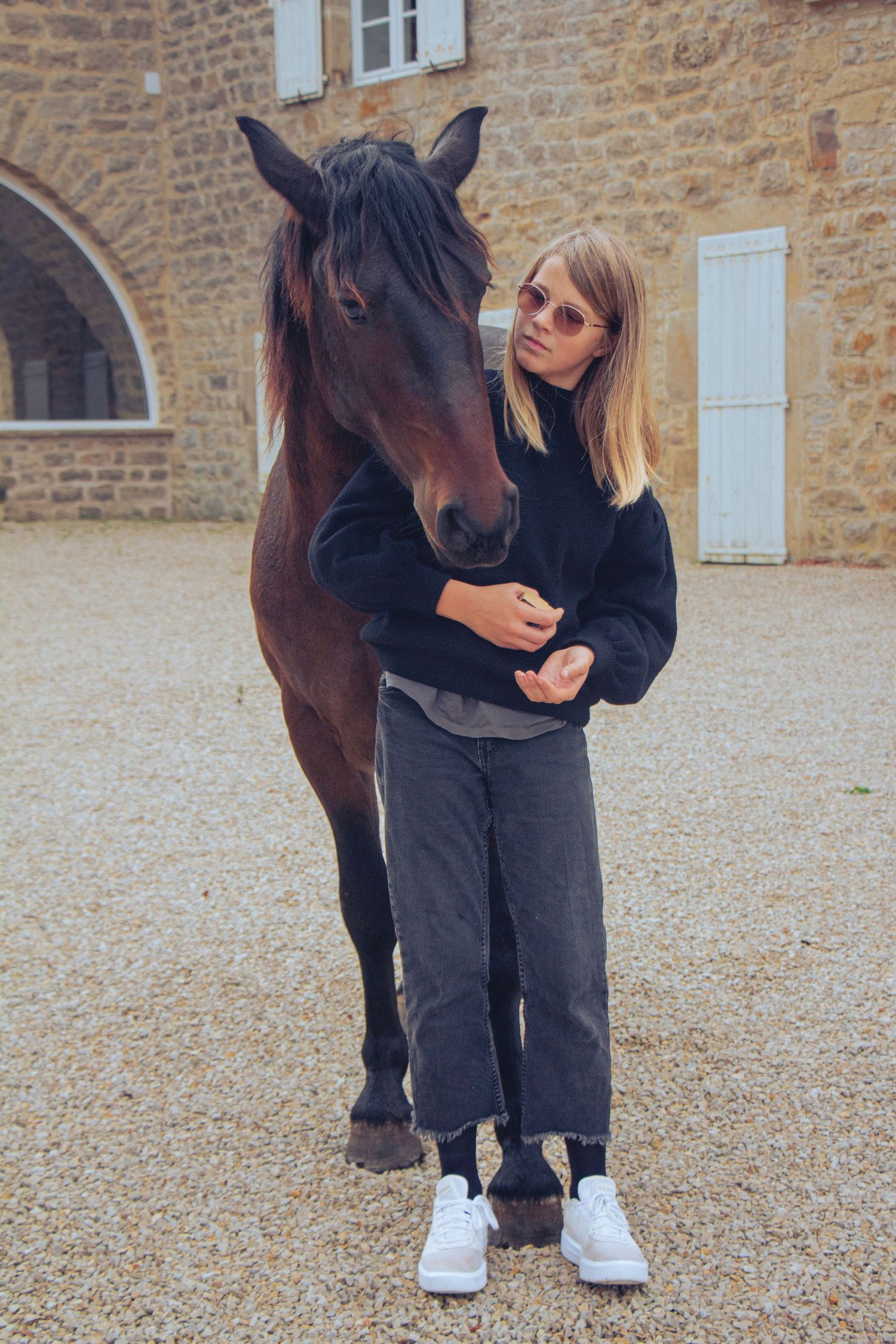 portait cheval cavalier