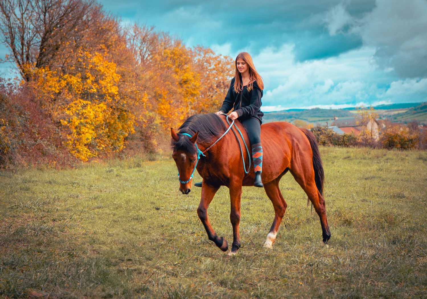 shooting équestre cavalier