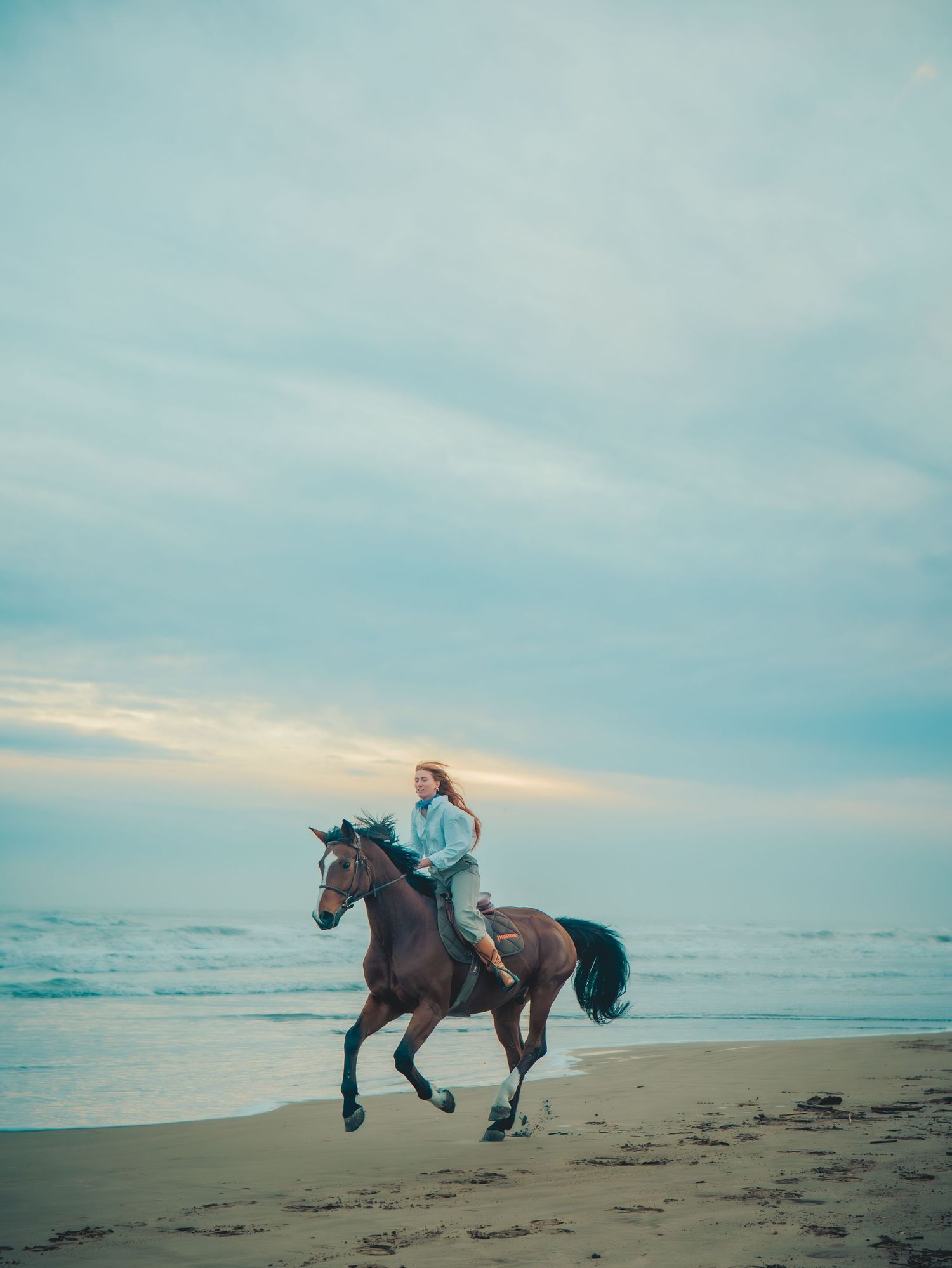photographe cheval plage