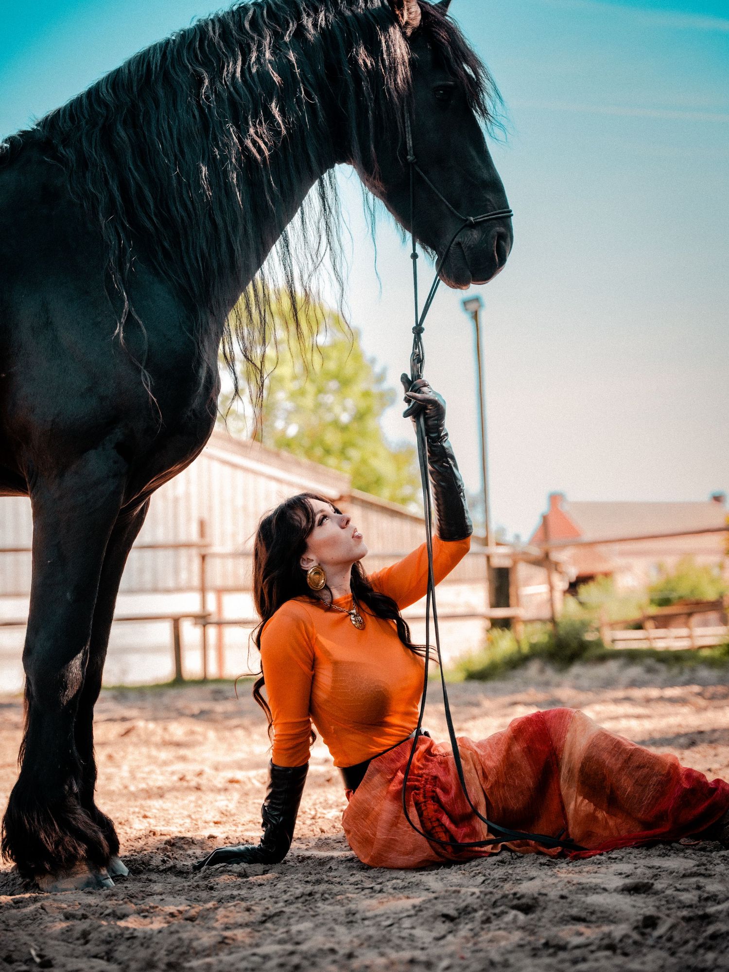 shooting artistique équestre