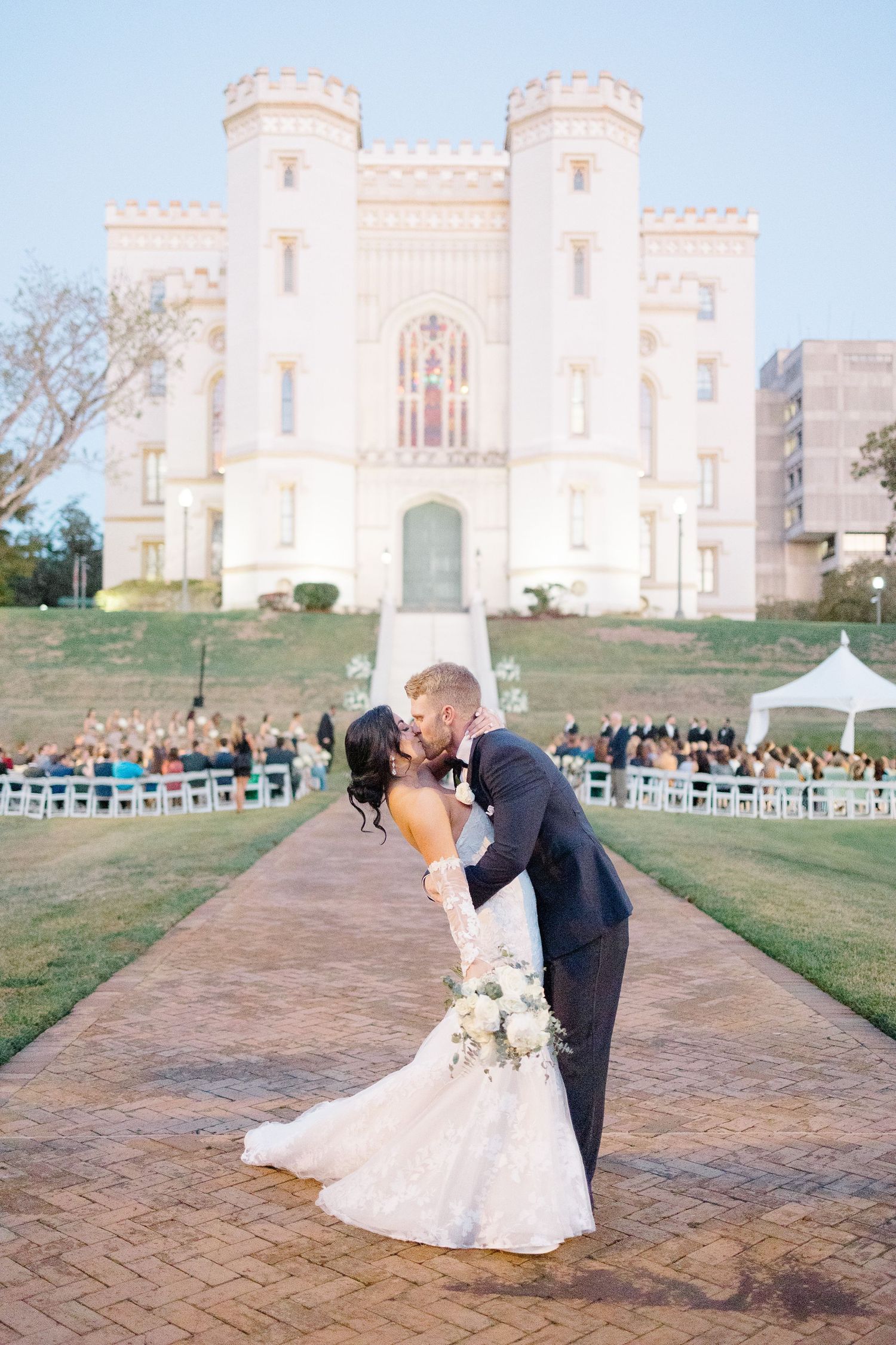 Wedding Photographer Baton Rouge, Louisiana State Capitol