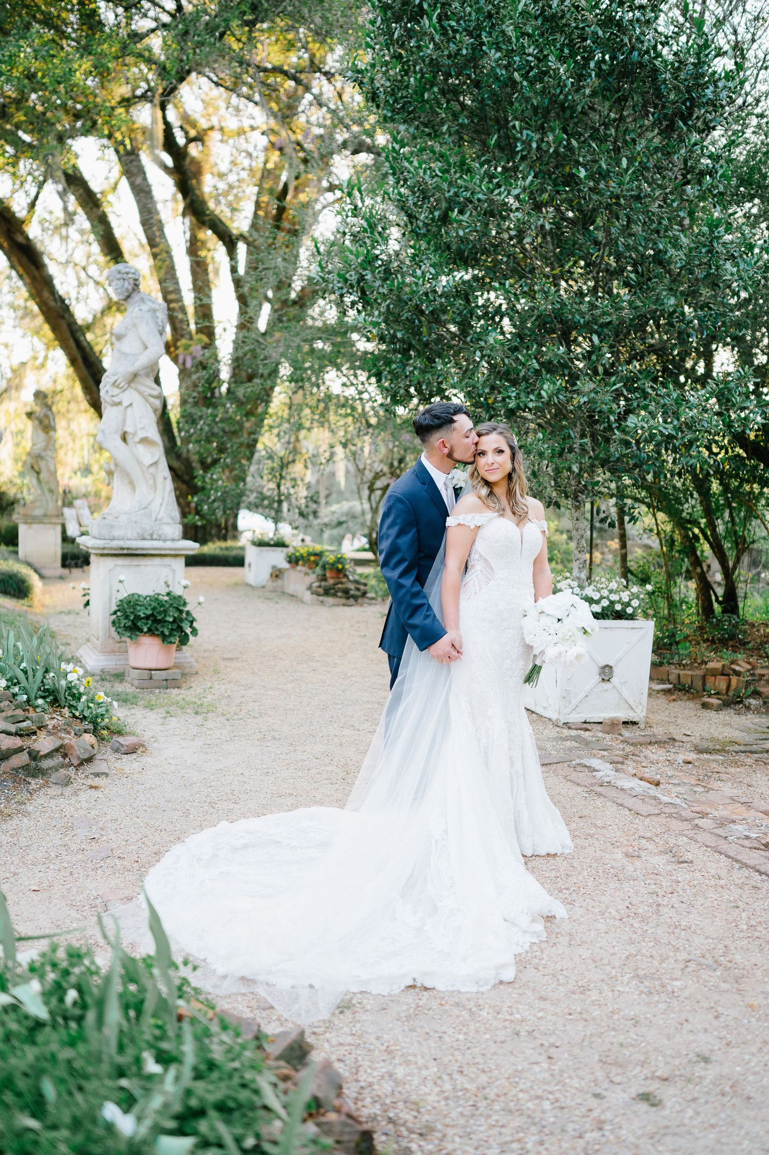 Afton Villa Gardens wedding in St. Francisville, Louisiana
